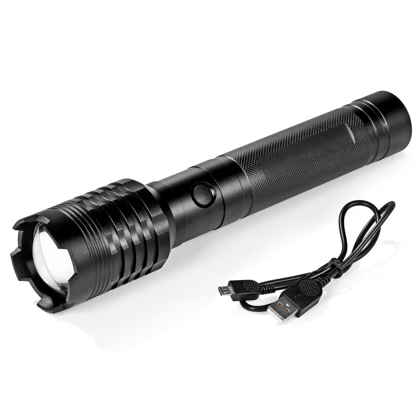 EASYmaxx Taschenlampe »Powerbank«, Security Taschenlampe 4000 Lumen schwarz  online kaufen | OTTO