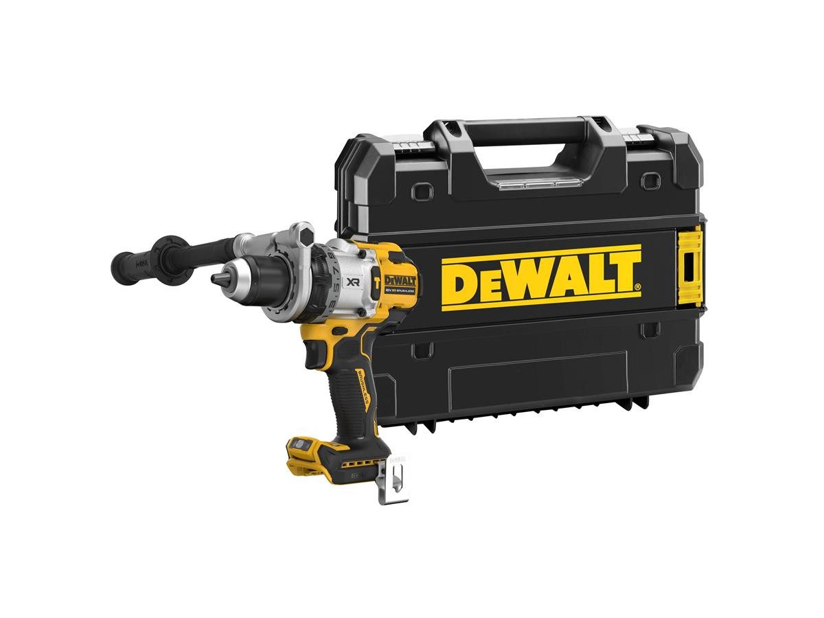 DeWalt Akku-Schlagbohrschrauber 18V (Basisv), 18 V, ohne Akku und Ladegerät, inkl. T STAK-Box und Metall-Gürtelhaken