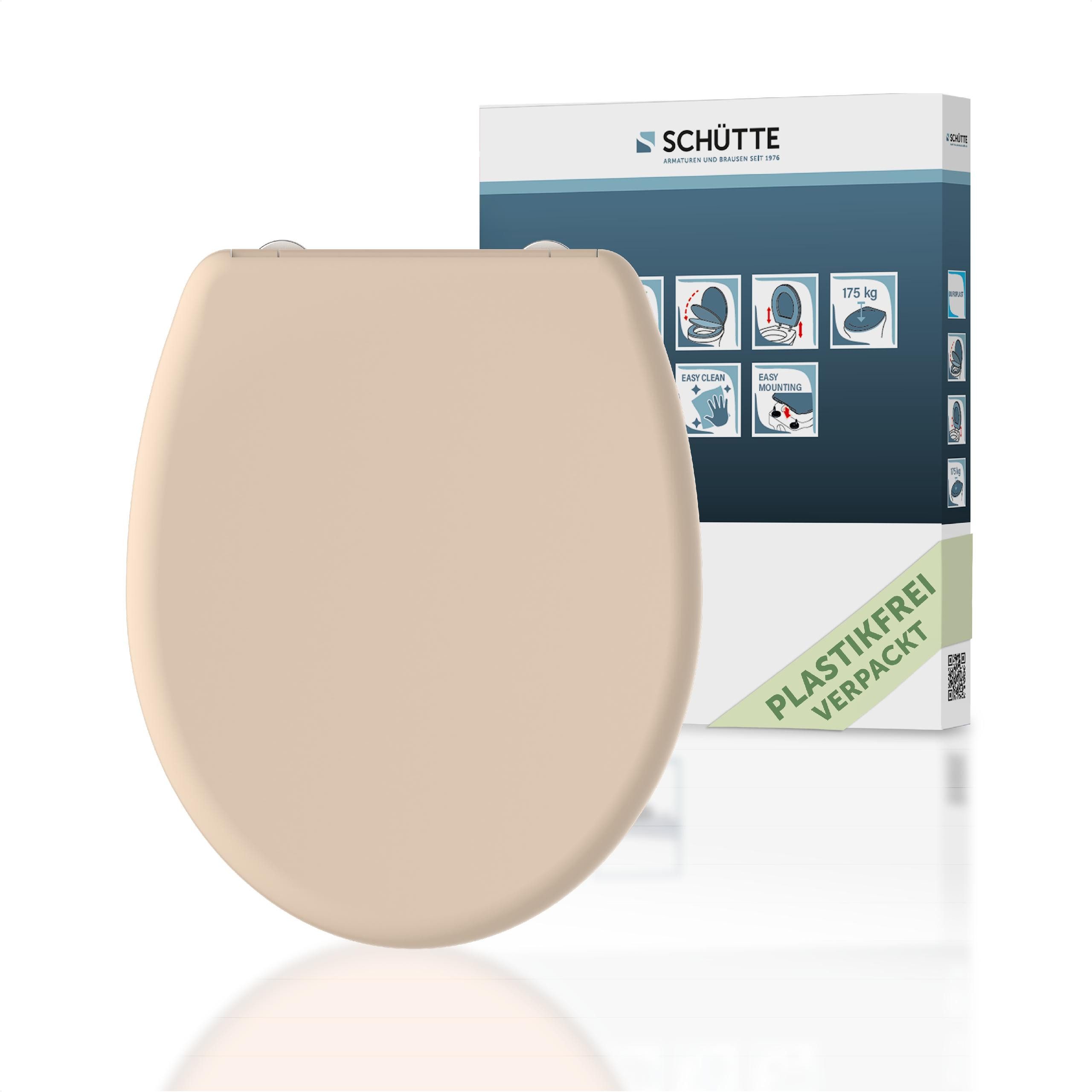 Schütte WC-Sitz, mit Absenkautomatik und Schnellverschlusstechnik günstig online kaufen