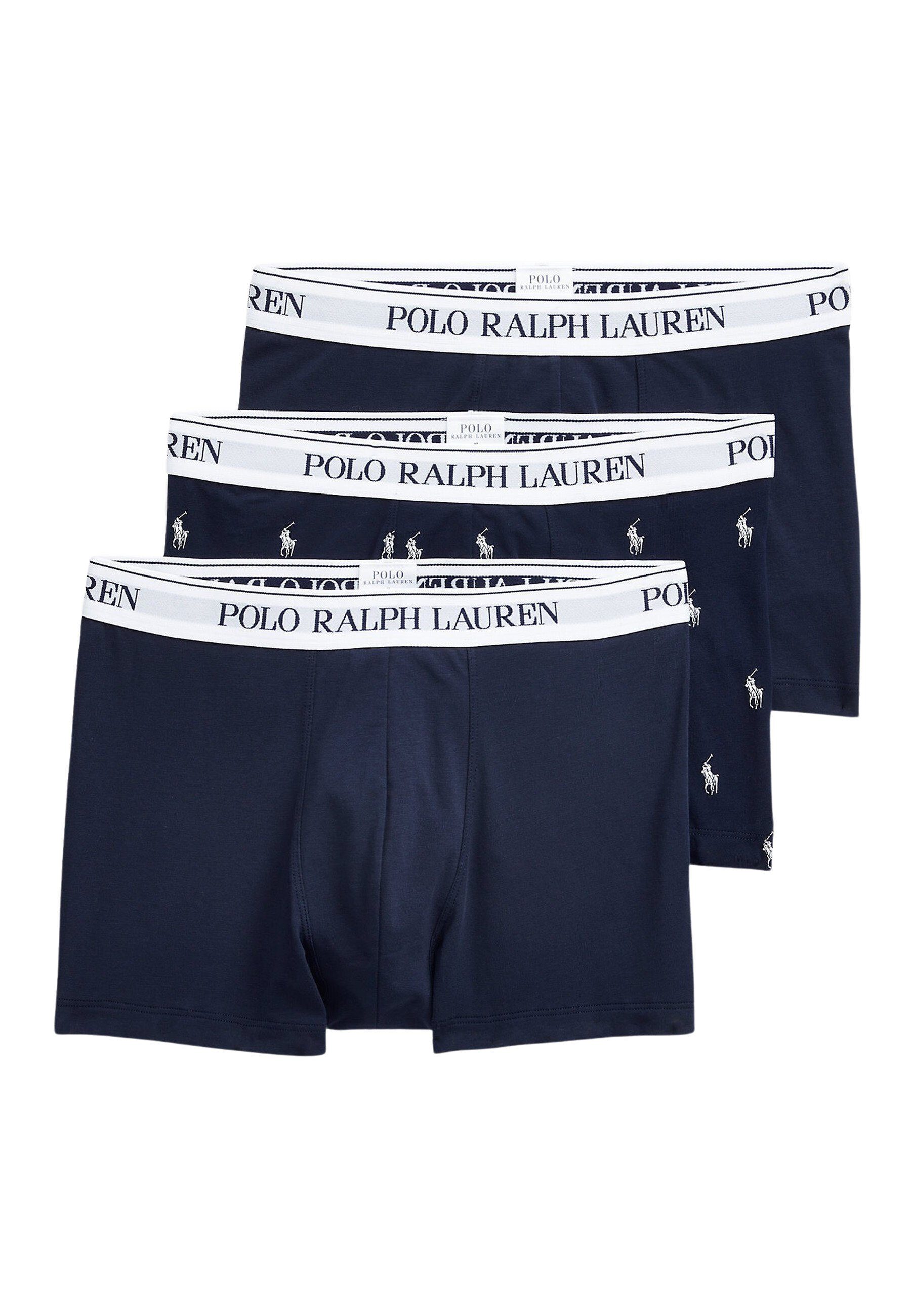 Polo Ralph Lauren Ralph Lauren Dreierpack Spring Boxershorts Trunks 4 Start SHP Dunkelblau/Muster Boxershorts (3-St)
