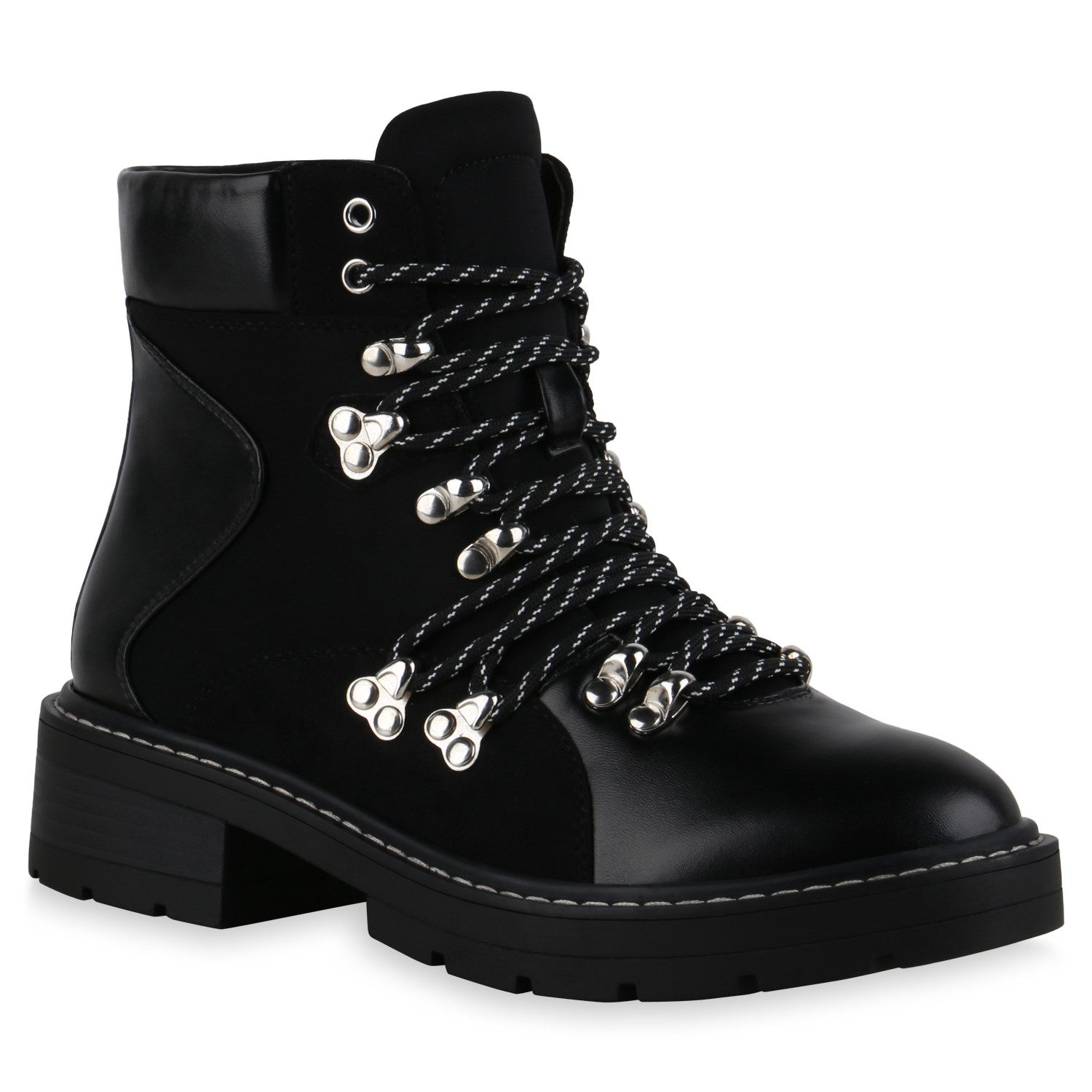 VAN HILL 836204 TH 2.GG0301-2220 Damen Stiefeletten-ebay Schnürstiefelette Damen Stiefeletten Schnürstiefeletten Prints Outdoor