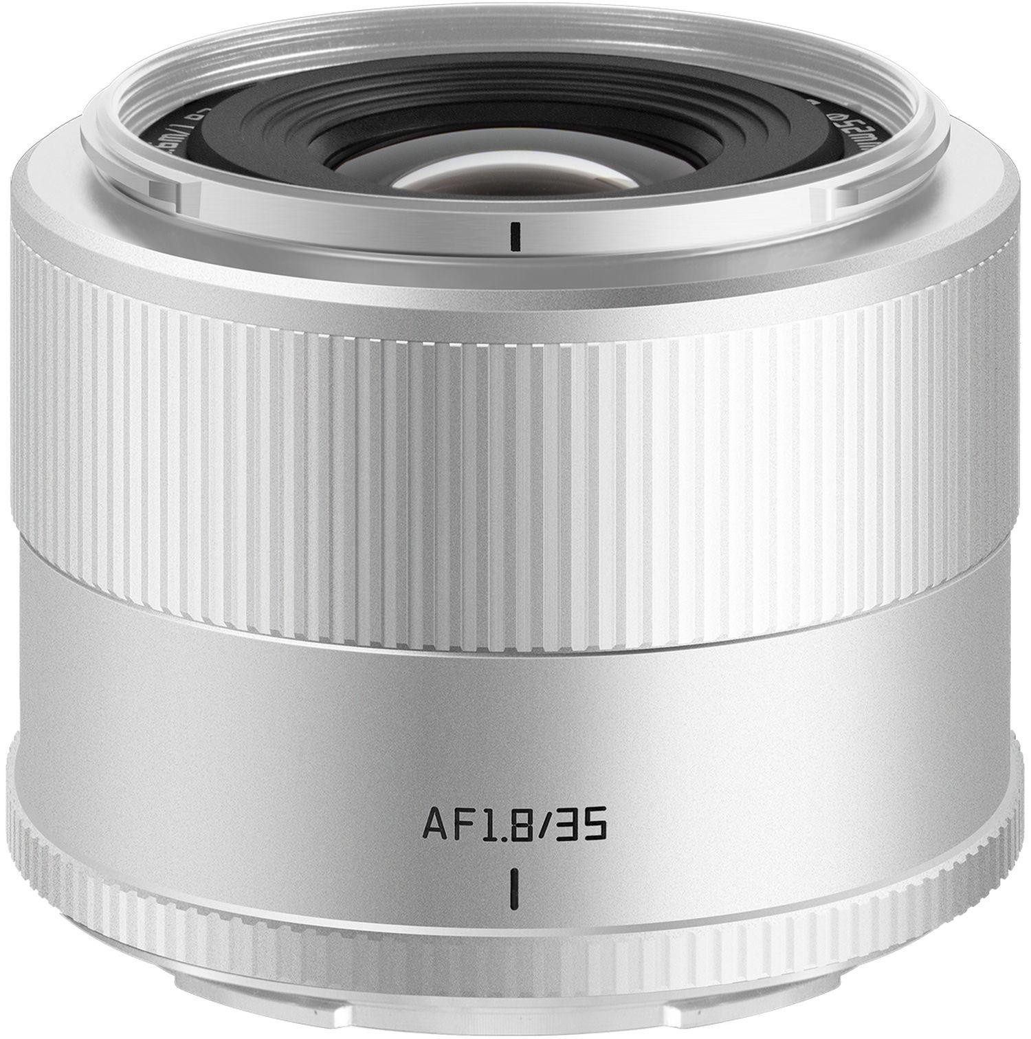 TTArtisan AF 35mm f1,8 II für Nikon Z silber Objektiv