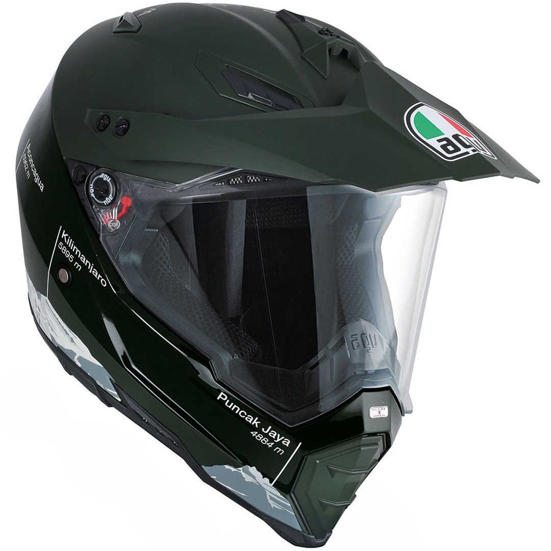 Motorradhelm AX-8 Dual Evo Wild Frontier Integralhelm