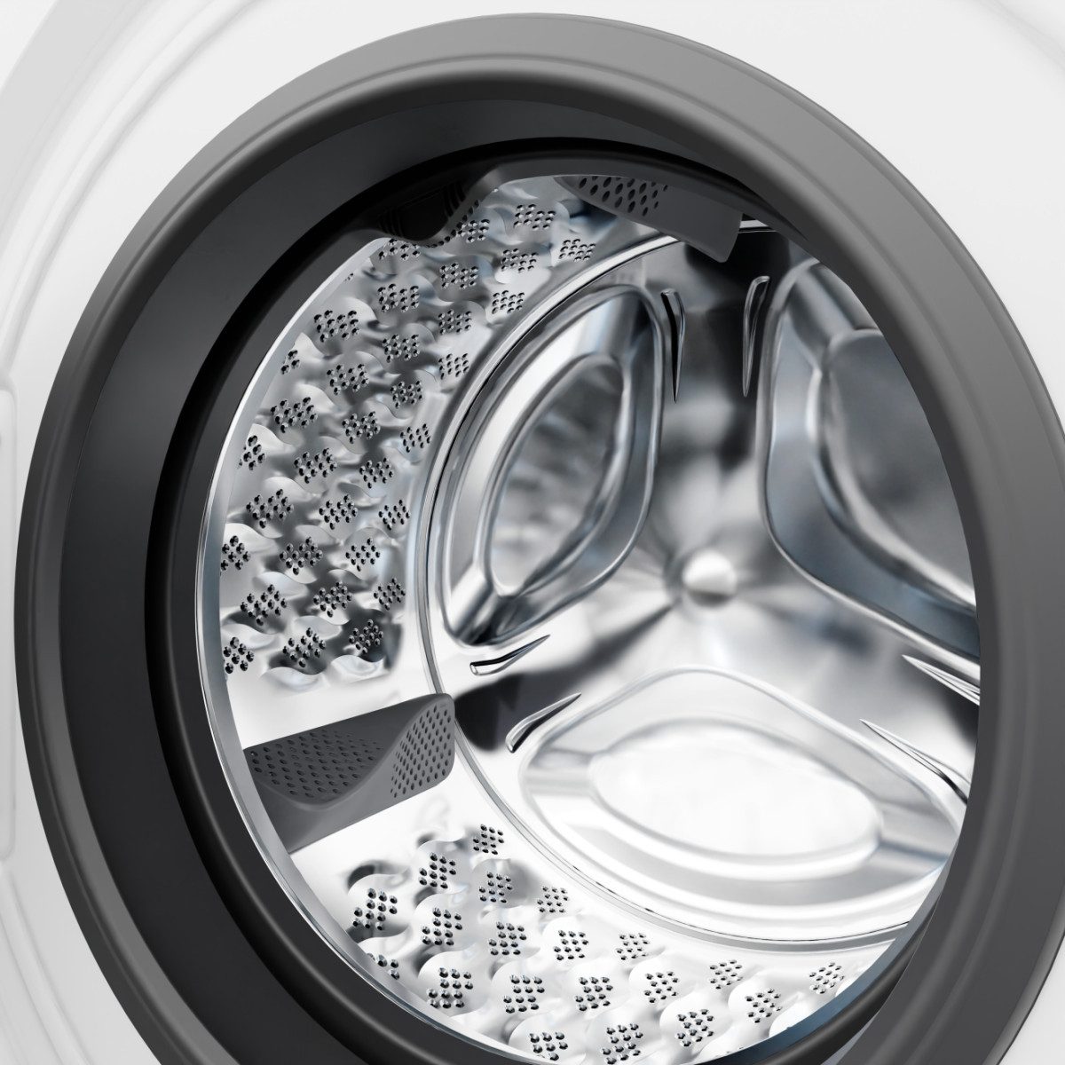 GORENJE Waschmaschine G400 W5G494A1P1, 9 kg, 1400 U/min, selbstreinigende Waschmittelschublade, FastWash – Bild 4 von 5