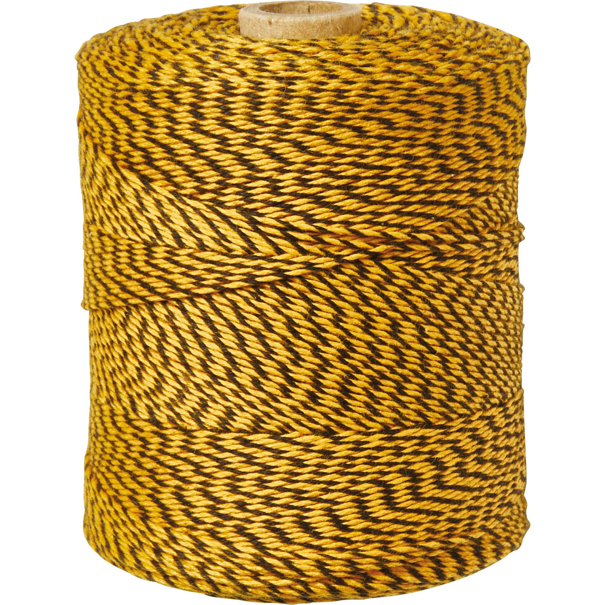 SoldanPlus Versandkarton Urkunden-Heftgarn 1180473 360m schwarz/gelb