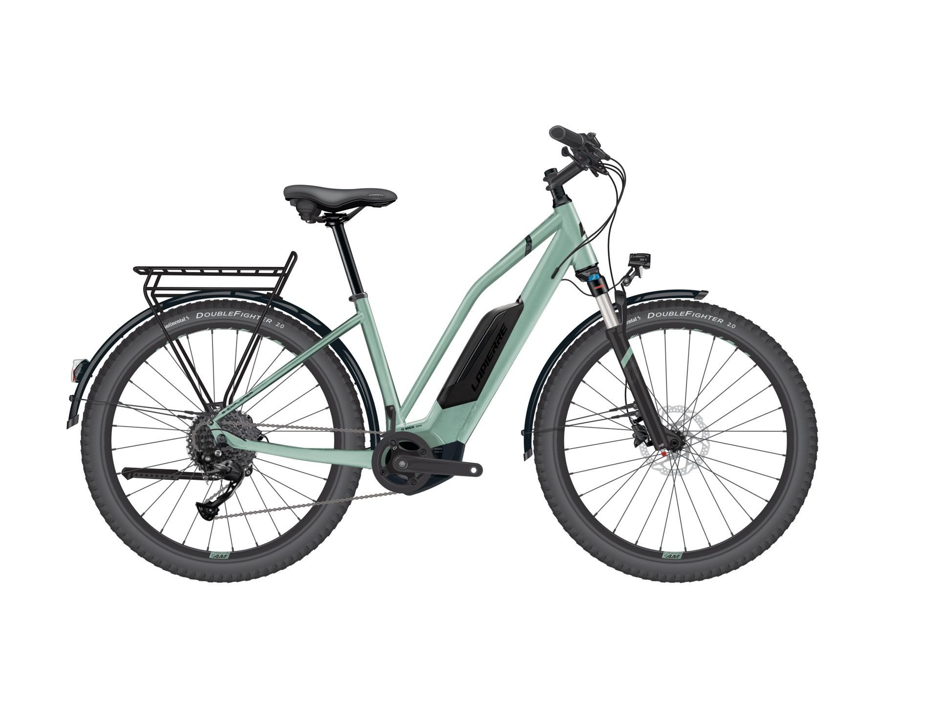Lapierre E-Bike 27,5"x45cm E-Explorer 3.4 Mix M, 9 Gang Shimano Altus RD-M2000, 9s Shadow Schaltwerk, Mittelmotor