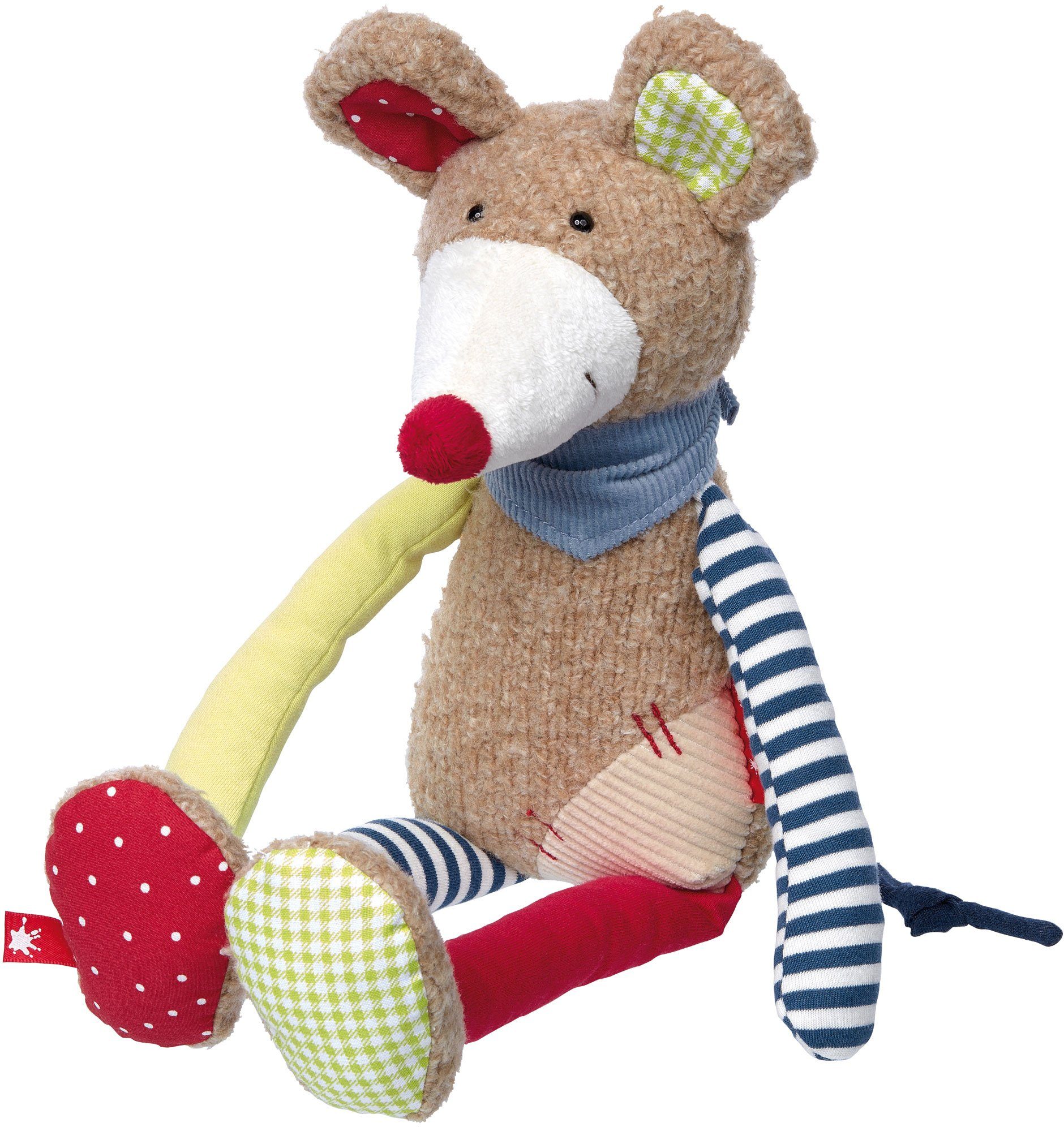 Kuscheltier Mit Langen Armen Und Beinen Sigikid Kuscheltier »Patchwork Sweety Maus«, Made in Europe online