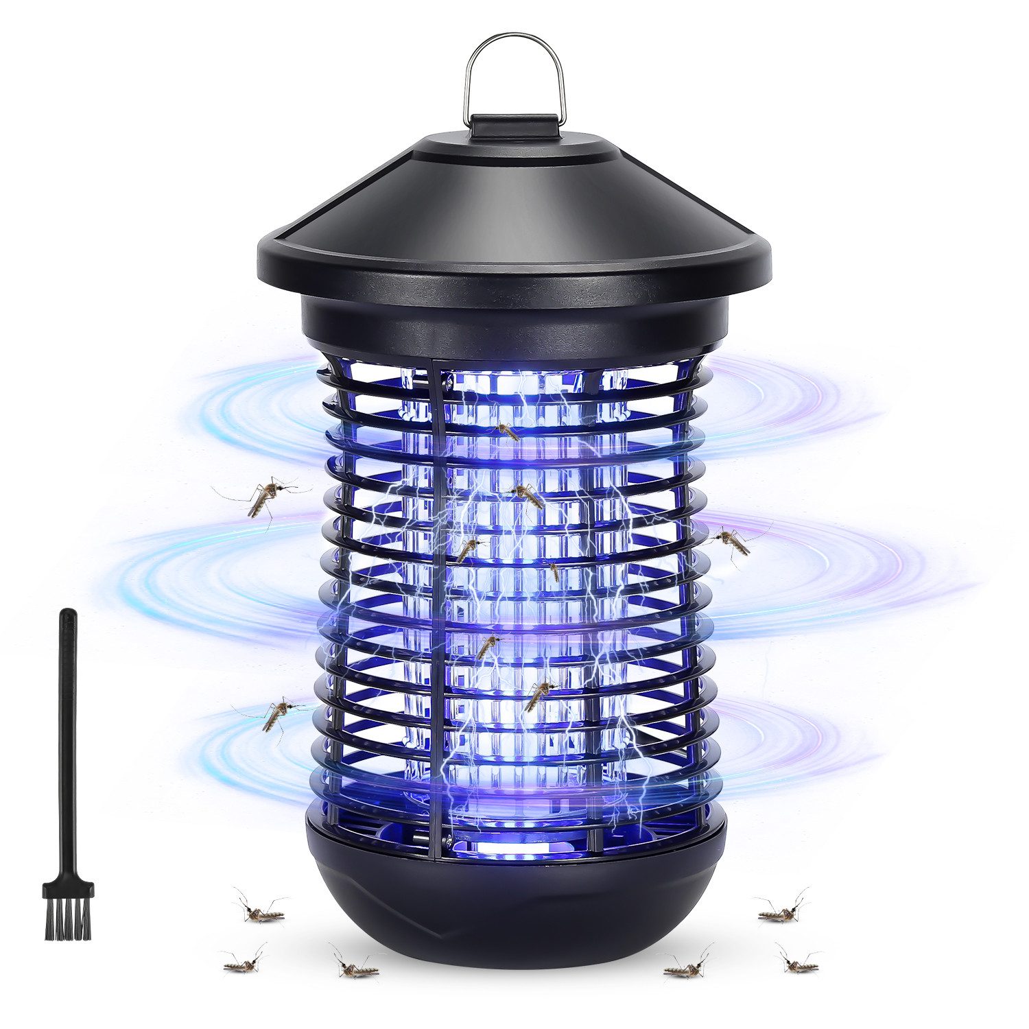 Insektenvernichter Elektrische Insektenfalle 18W Mückenfalle LED UV-Licht Mückenlampe