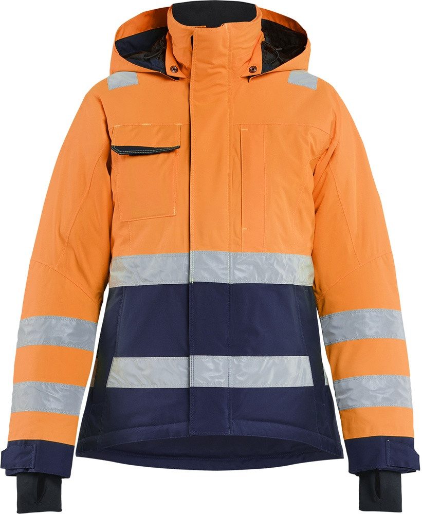 Blåkläder Warnschutz-Shirt Damen High Vis Winterjacke