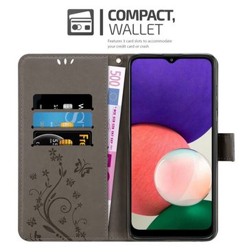 Cadorabo Handyhülle Samsung Galaxy A22 5G Samsung Galaxy A22 5G, Klappbare Handy Schutzhülle - Hülle - mit Standfunktion und Kartenfach