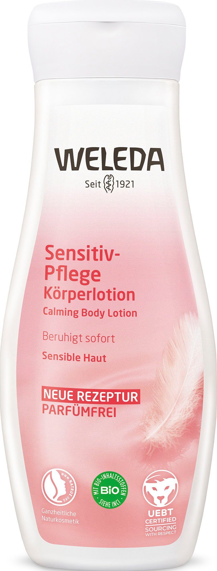 WELEDA Bodylotion Sensitiv-Pflege Körperlotion, Körpercreme