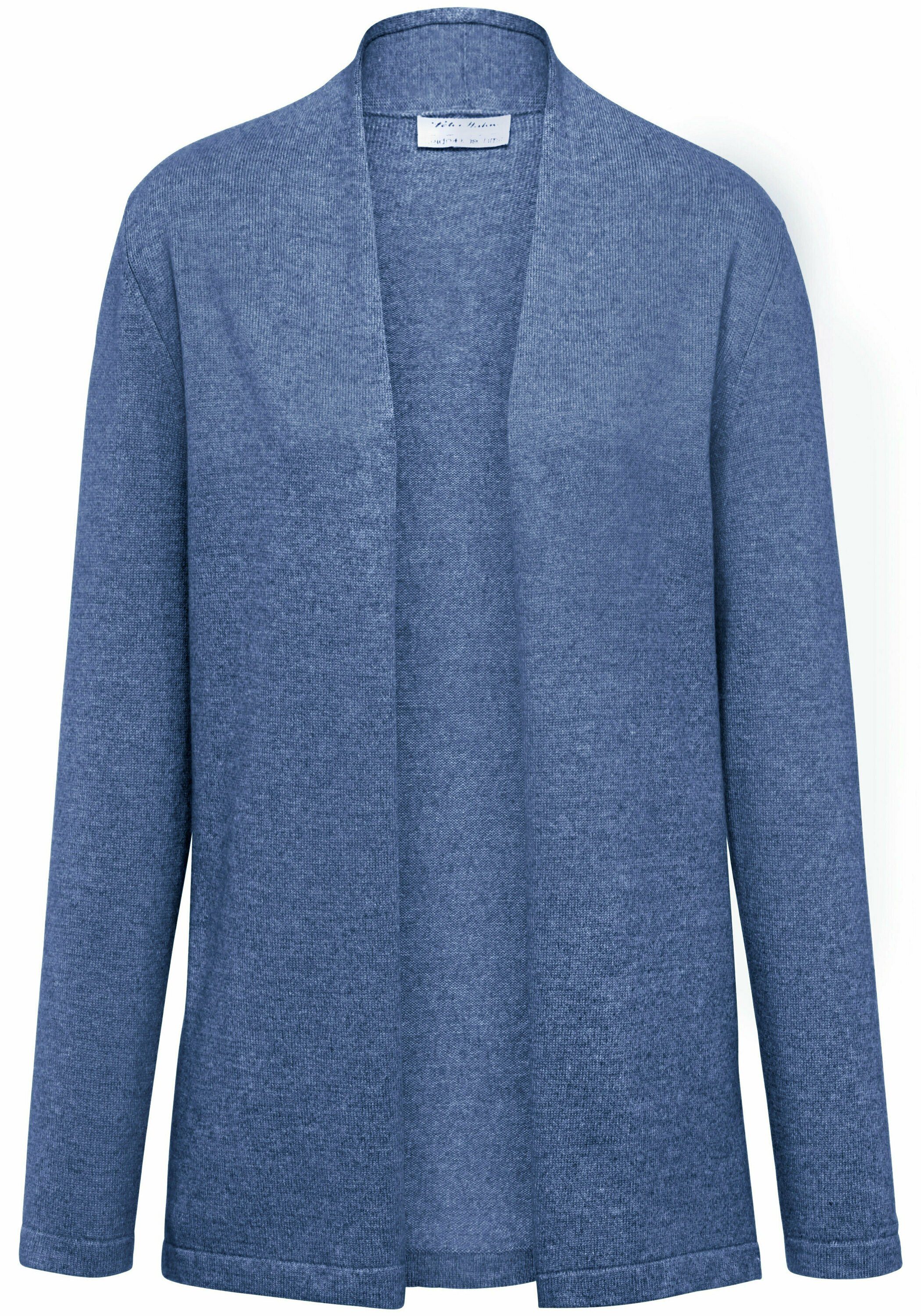 Peter Hahn Cardigan Silk/Cashmere Ton-in-Ton-Nähte