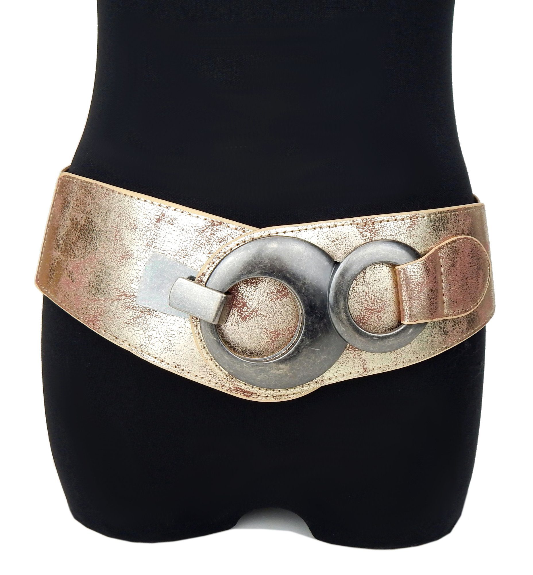 Ella Jonte Stretchgürtel gold braun metallic günstig online kaufen