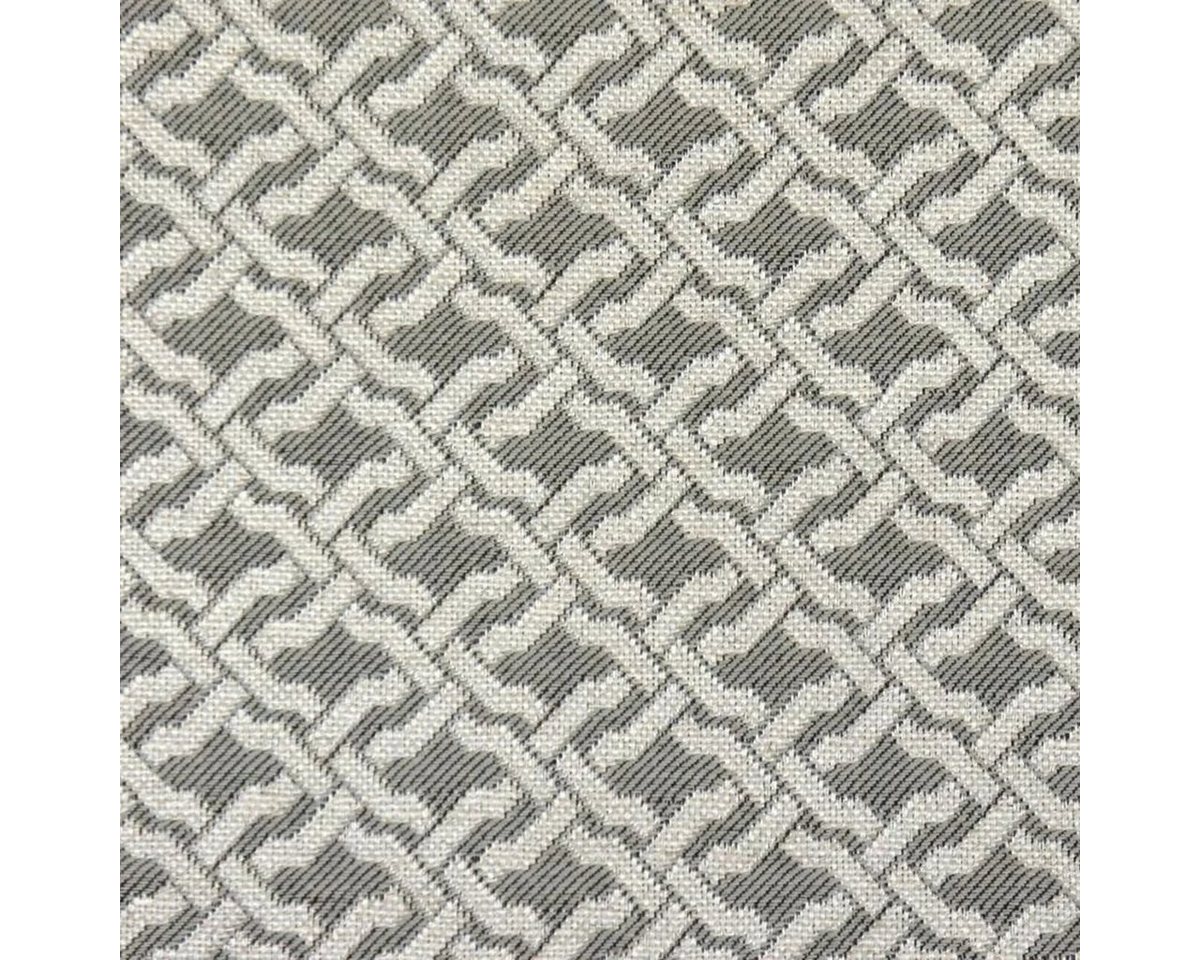 Thumbnail - Stofferia Stoff Polsterstoff Jacquard Brescia Grau, Breite 140 cm, Meterware