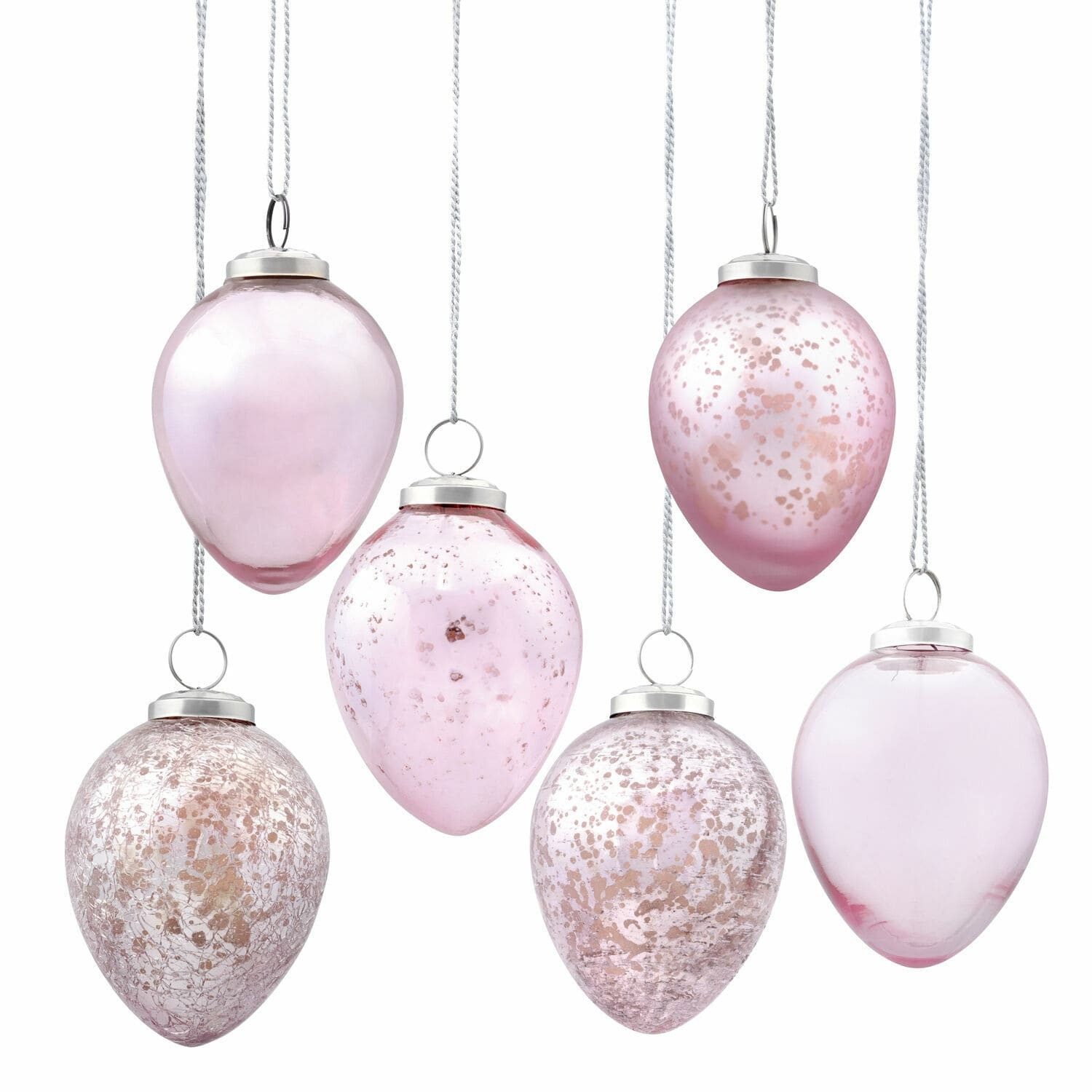 Mirabeau Osterei Osterei 6er Set Cataleya rosa, none