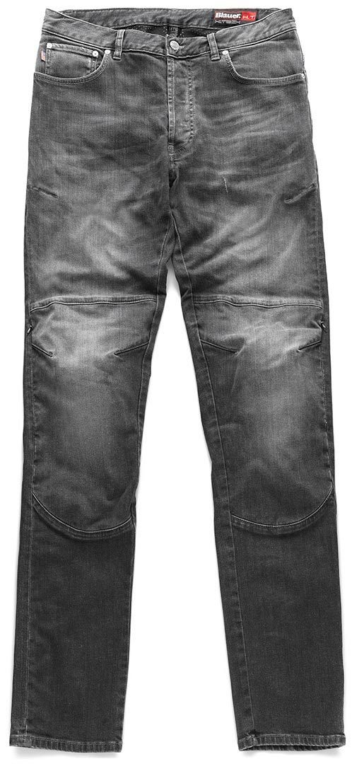 Blauer Motorradhose Kevin Gray Motorrad Jeans Knieprotektoren enthalten