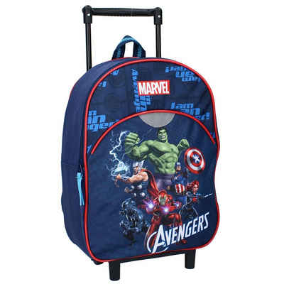 The AVENGERS Kinderrucksack Kinder Trolley Rucksack Marvel Avengers 33 x 25 x 12 cm