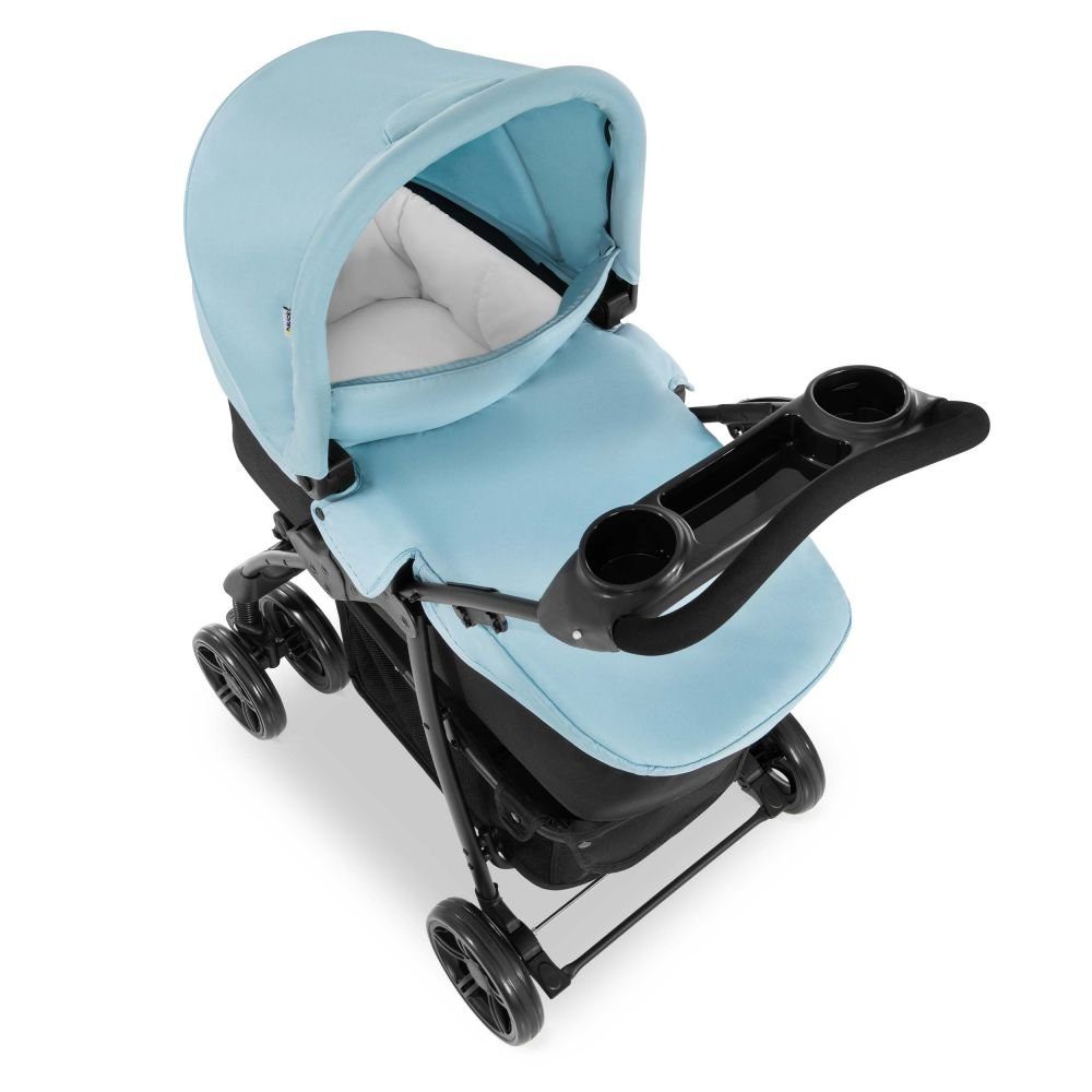 Hauck Kombi-Kinderwagen Shopper Babyschale, - Set 3in1 Sportsitz Babywanne Blue, Buggy Trioset Kinderwagen mit