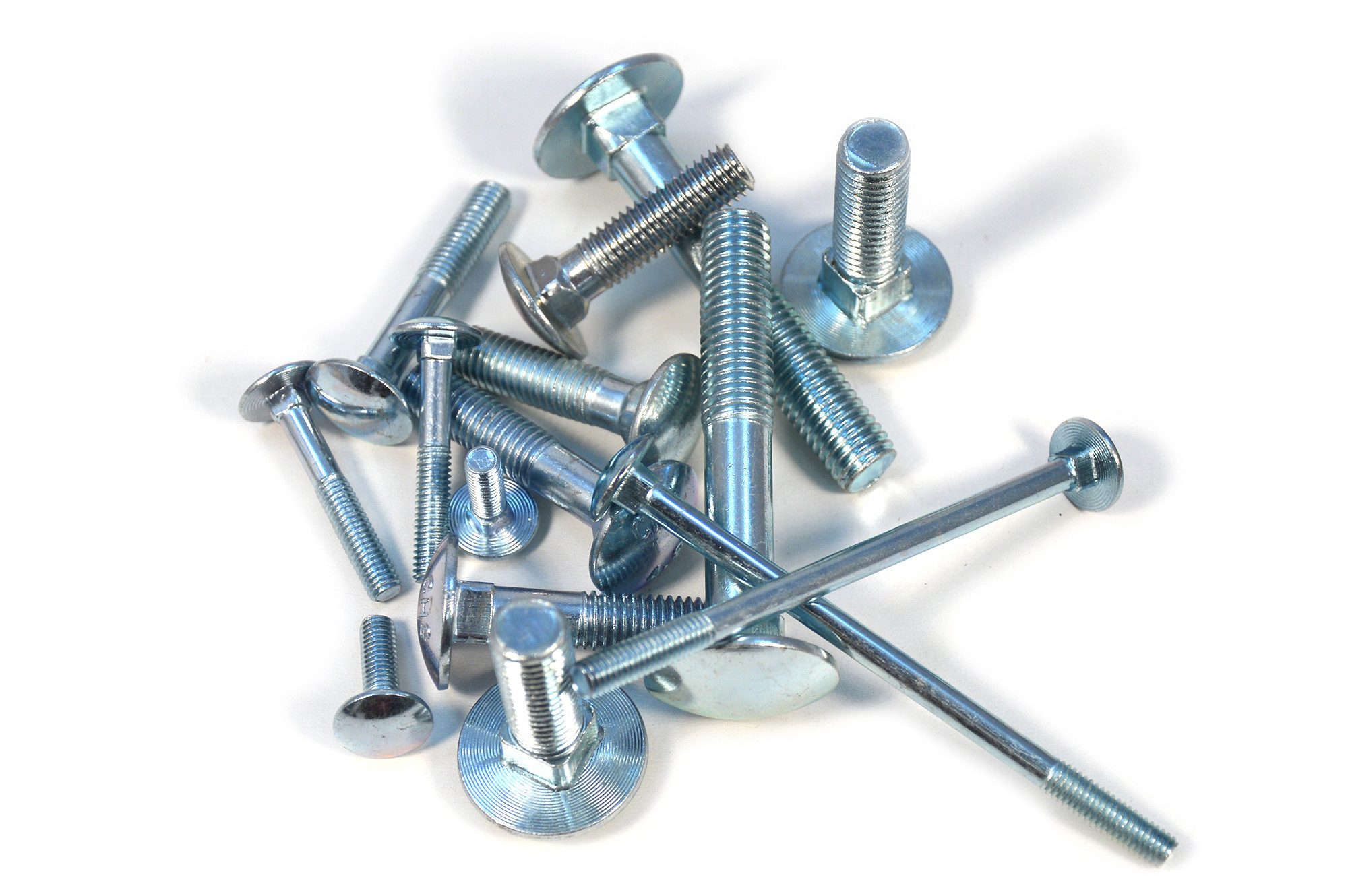 IHC Schlossschraube DIN 603 Flachrundschrauben mit Vierkantansatz Flachrundkopf, (10 St)