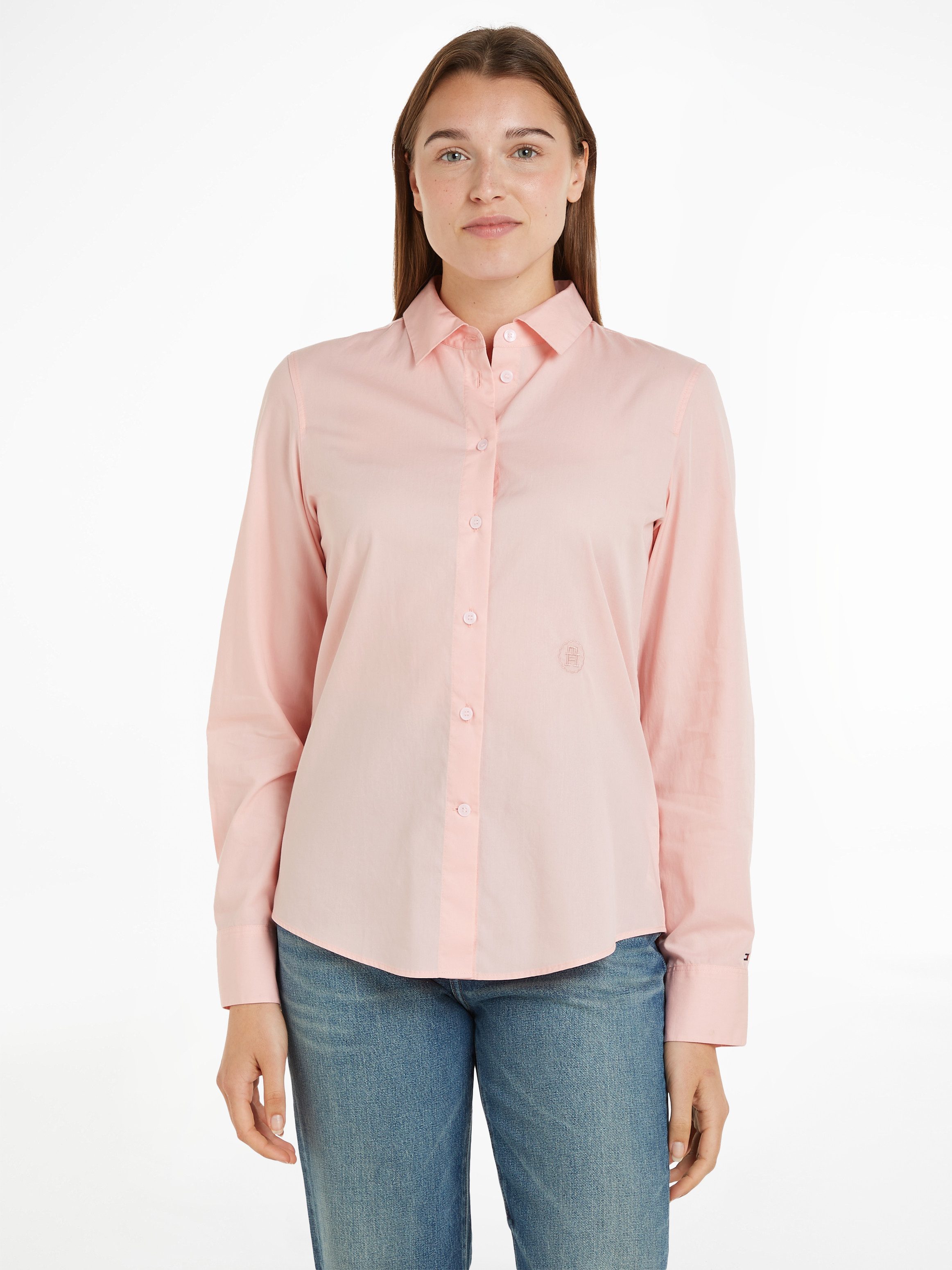 Tommy Hilfiger Hemdbluse ESS POPLIN REGULAR günstig online kaufen