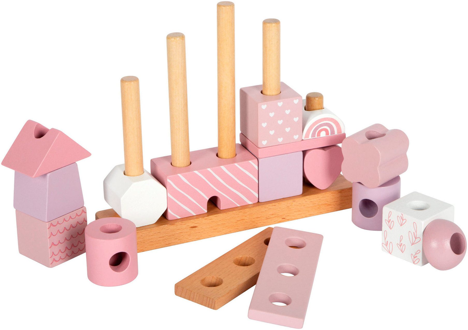 Small Foot Stapelspielzeug Stapelhaus