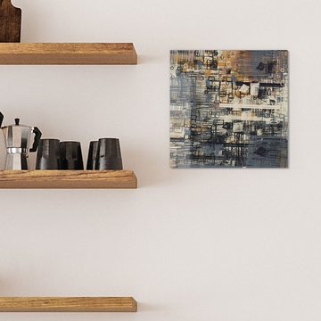 DEQORI Magnettafel 'Variation von Formen', Whiteboard Pinnwand beschreibbar