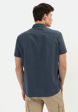 camel active Kurzarmhemd in Regular Fit Button-Down