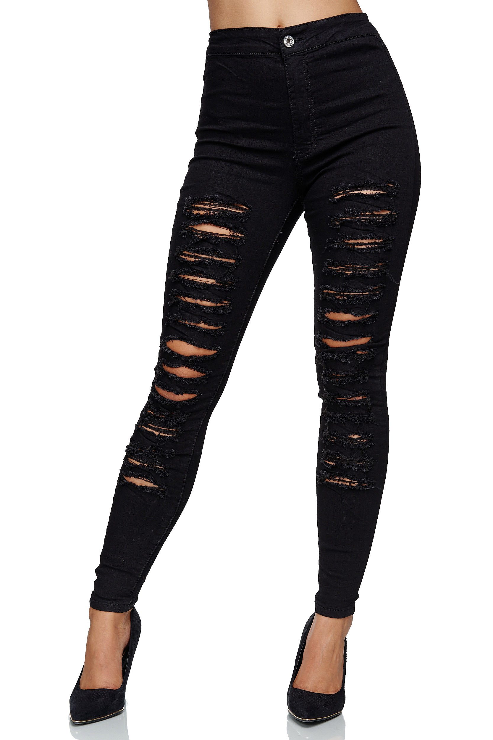 Elara Slim-fit-Jeans Highwaist Jeans (1-tlg)