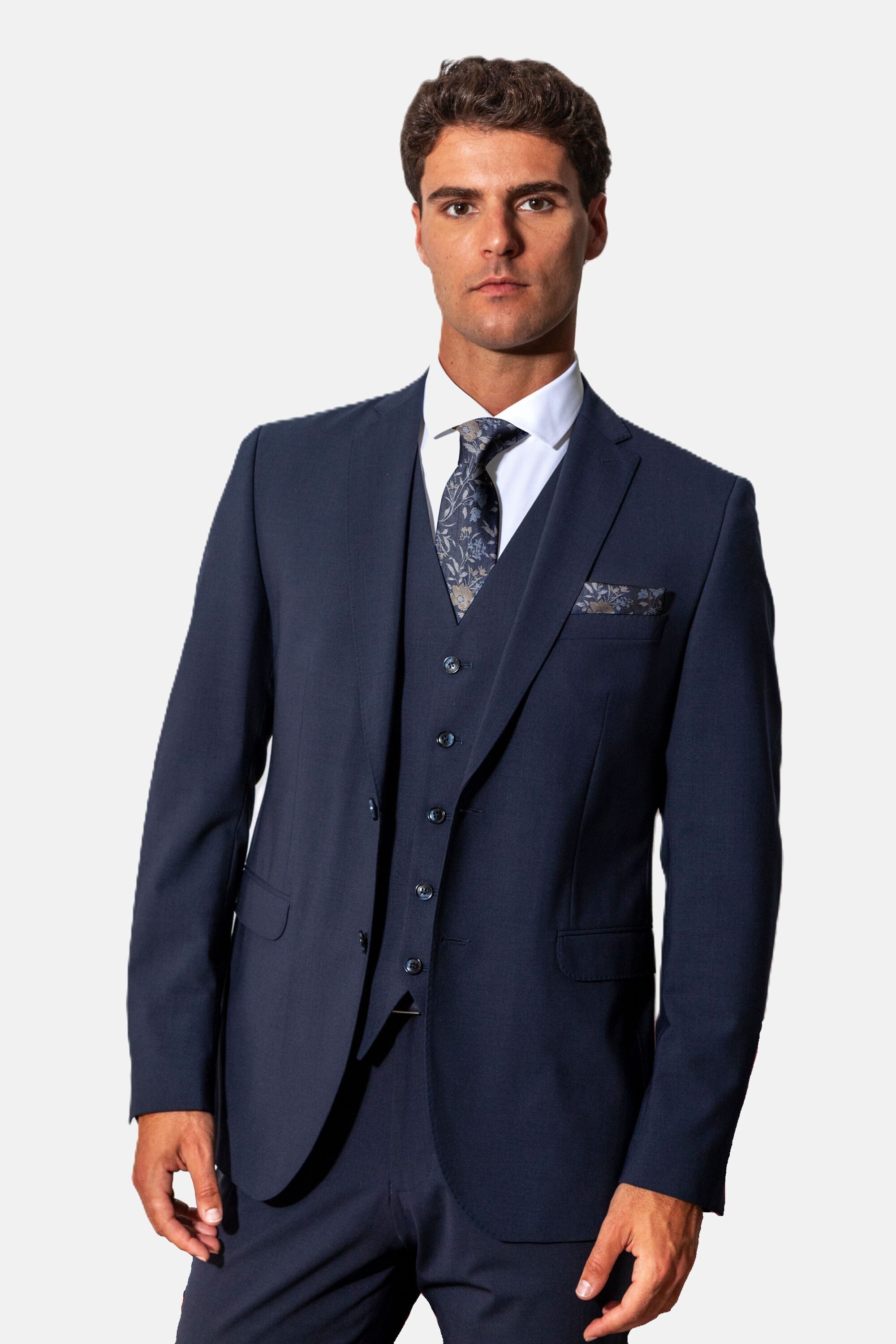 REAL GUYS by J.PLOENES Krawatte 5826KSET (2-St) Set bestehend aus Krawatte mit Einstecktuch