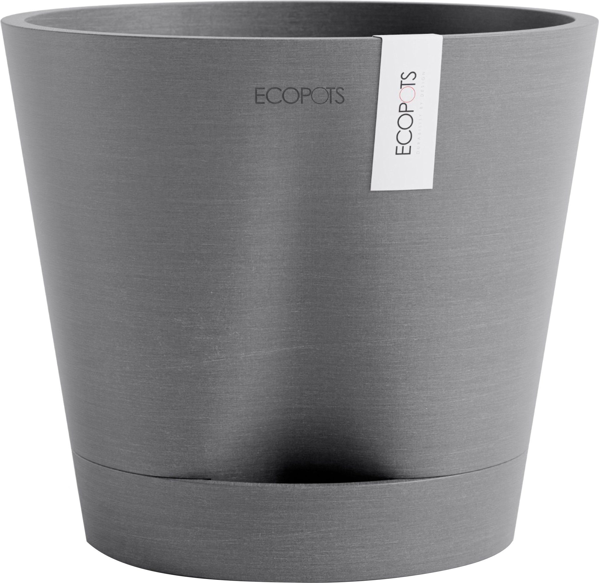 ECOPOTS Blumentopf Venice 2 20 Grau, günstig online kaufen