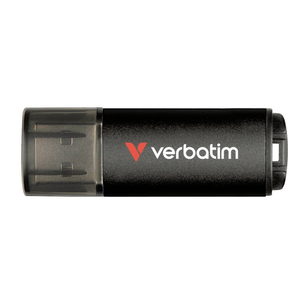 Verbatim V200 Metal USB-Stick 64 GB Schwarz 30211 USB-A (USB 3.2 Gen 1) USB-Stick