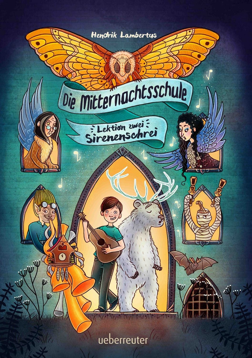 Die Mitternachtsschule - Lektion zwei: Sirenenschrei (Die Mitternachts / Hendrik Lambertus, X