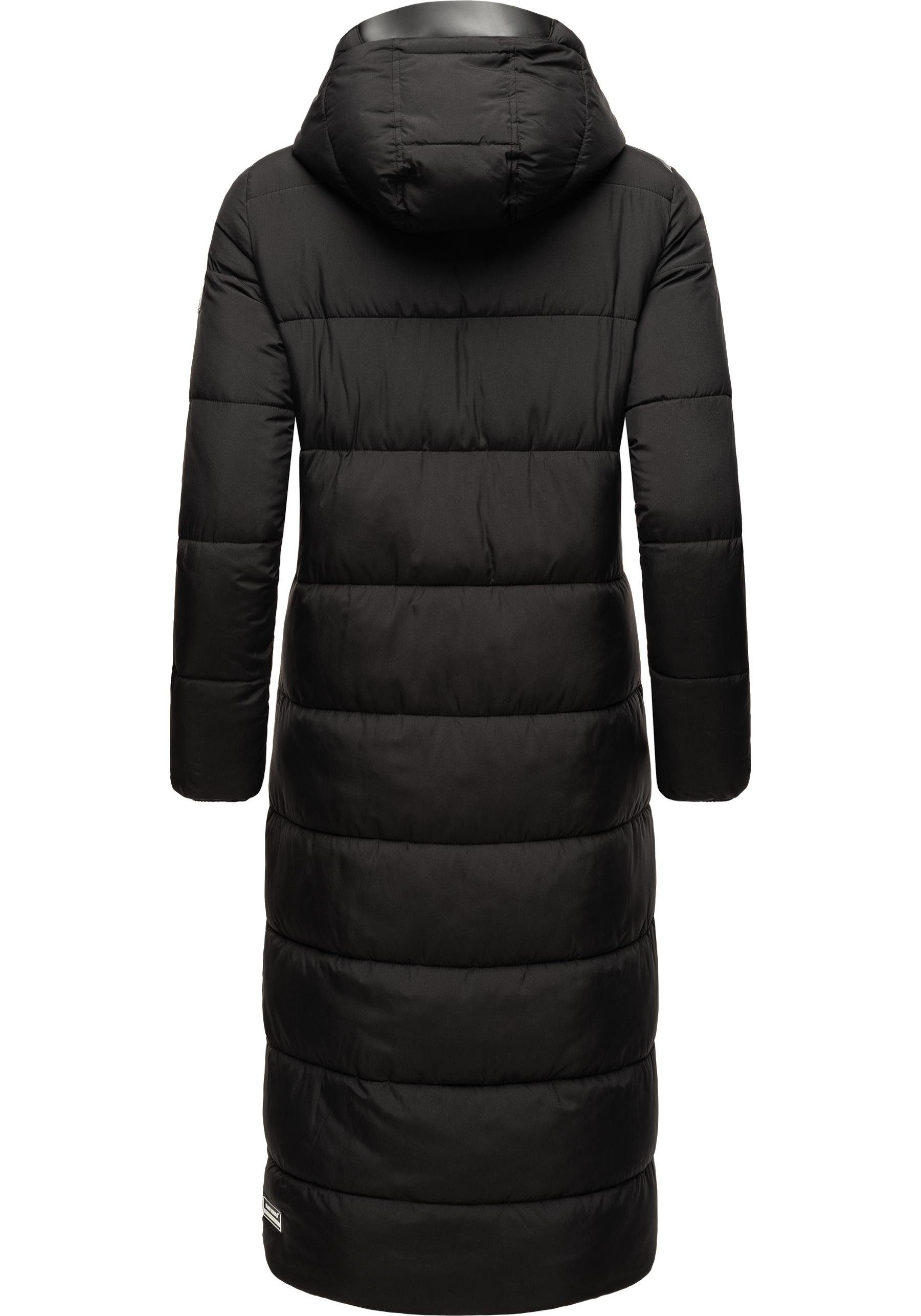 Navahoo Steppmantel Isalie zeitloser Wintermantel mit abnehmbarer Kapuze