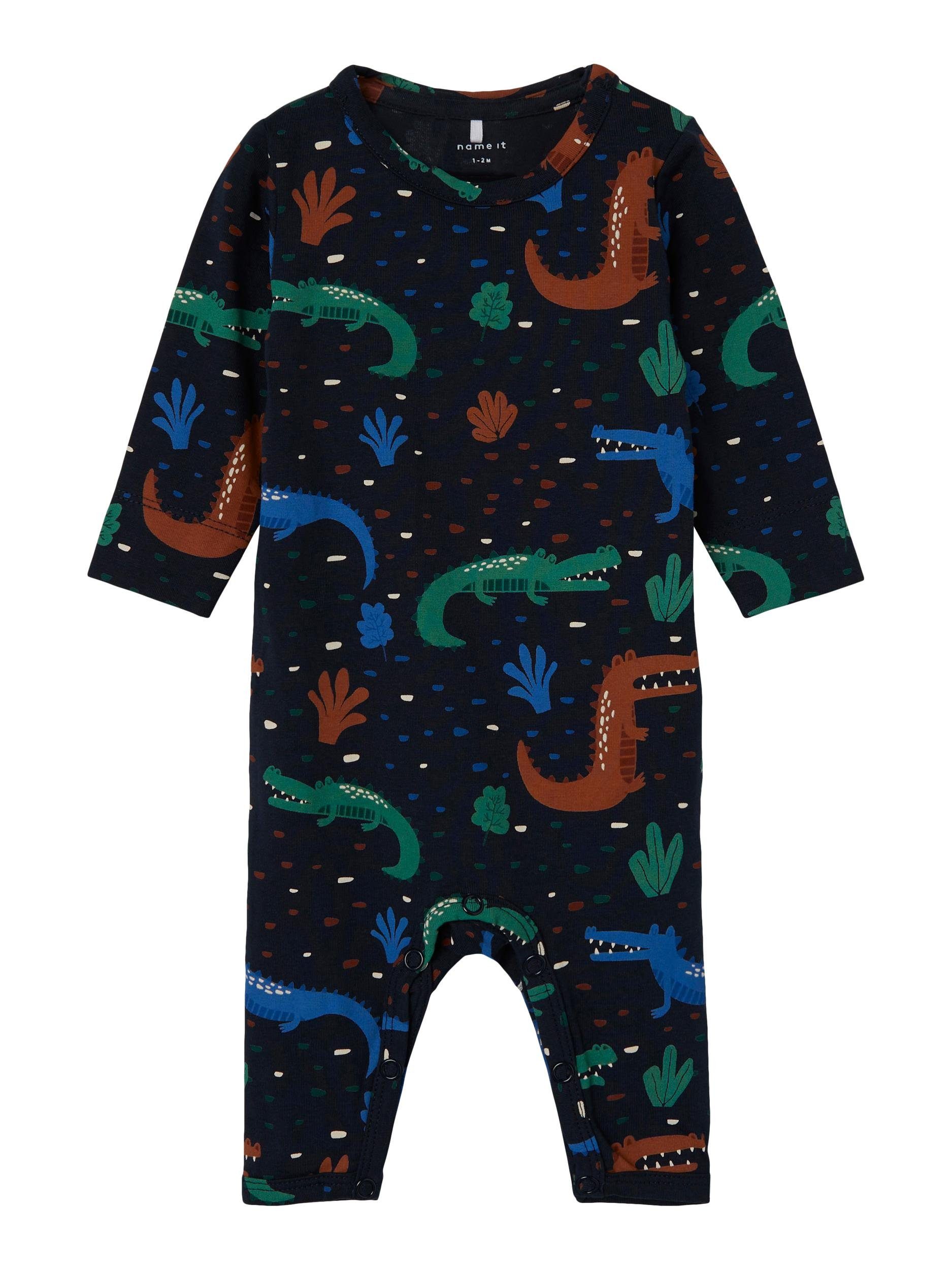 Name It Strampler NBMLAE LS SUIT PB