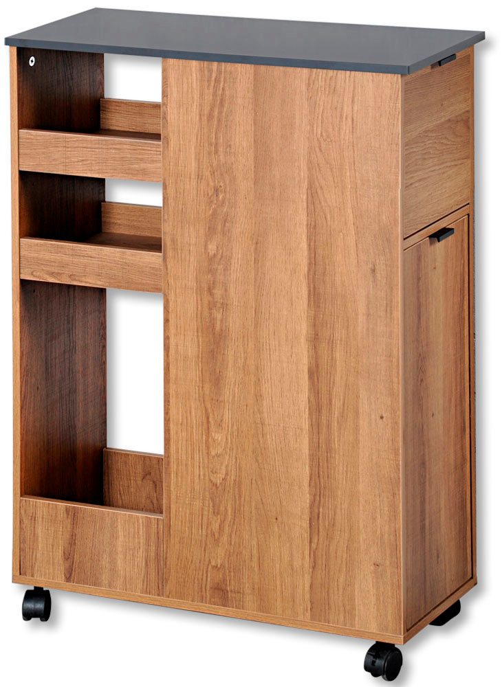 KESPER® Küchenwagen Nischenregal, Holz rustikal, FSC günstig online kaufen