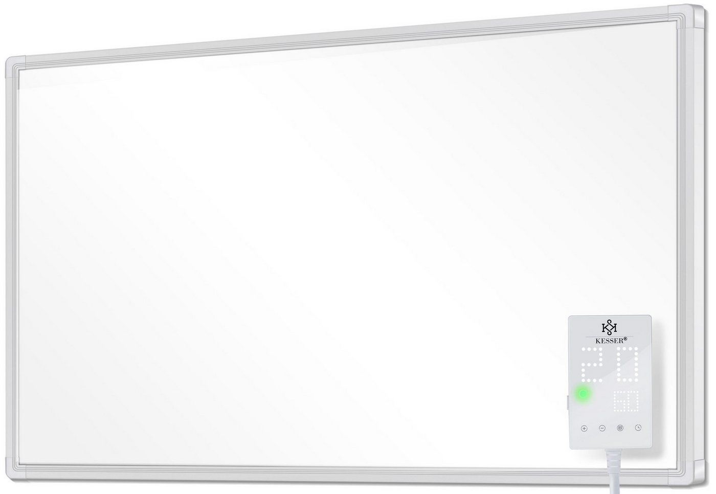 KESSER Infrarotheizung, mit Thermostat, IP44 Schutzklasse & 28 Routineprogramme