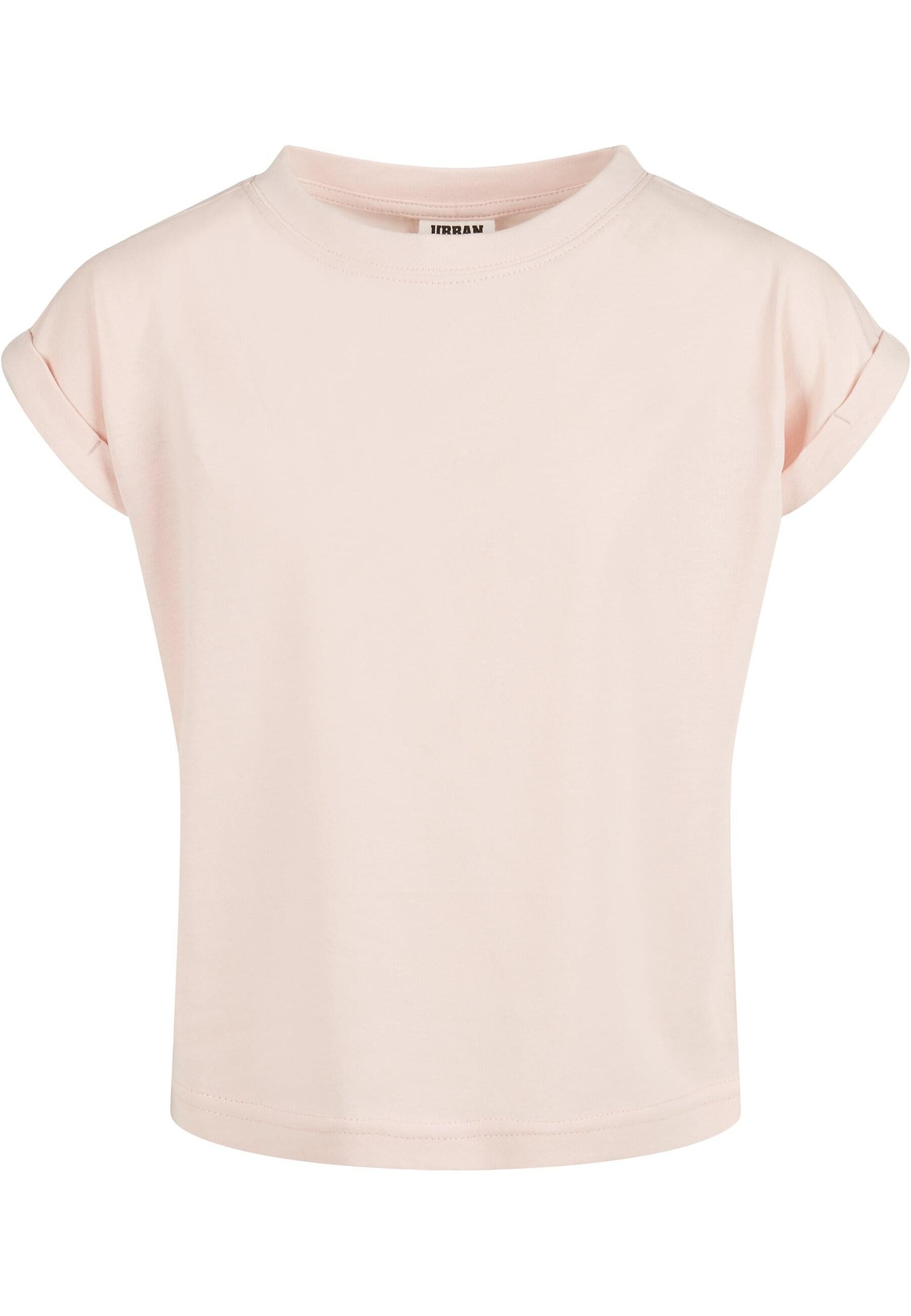 T-Shirt Urban Classics Damen Girls Organic Extended Shoulder Tee