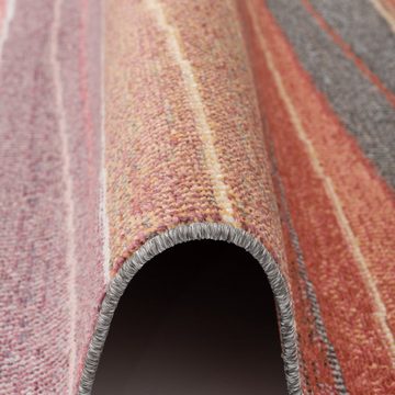 Designteppich In- und Outdoor Teppich Lagos Pastell Streifen, Pergamon, Rechteckig, Höhe: 4 mm