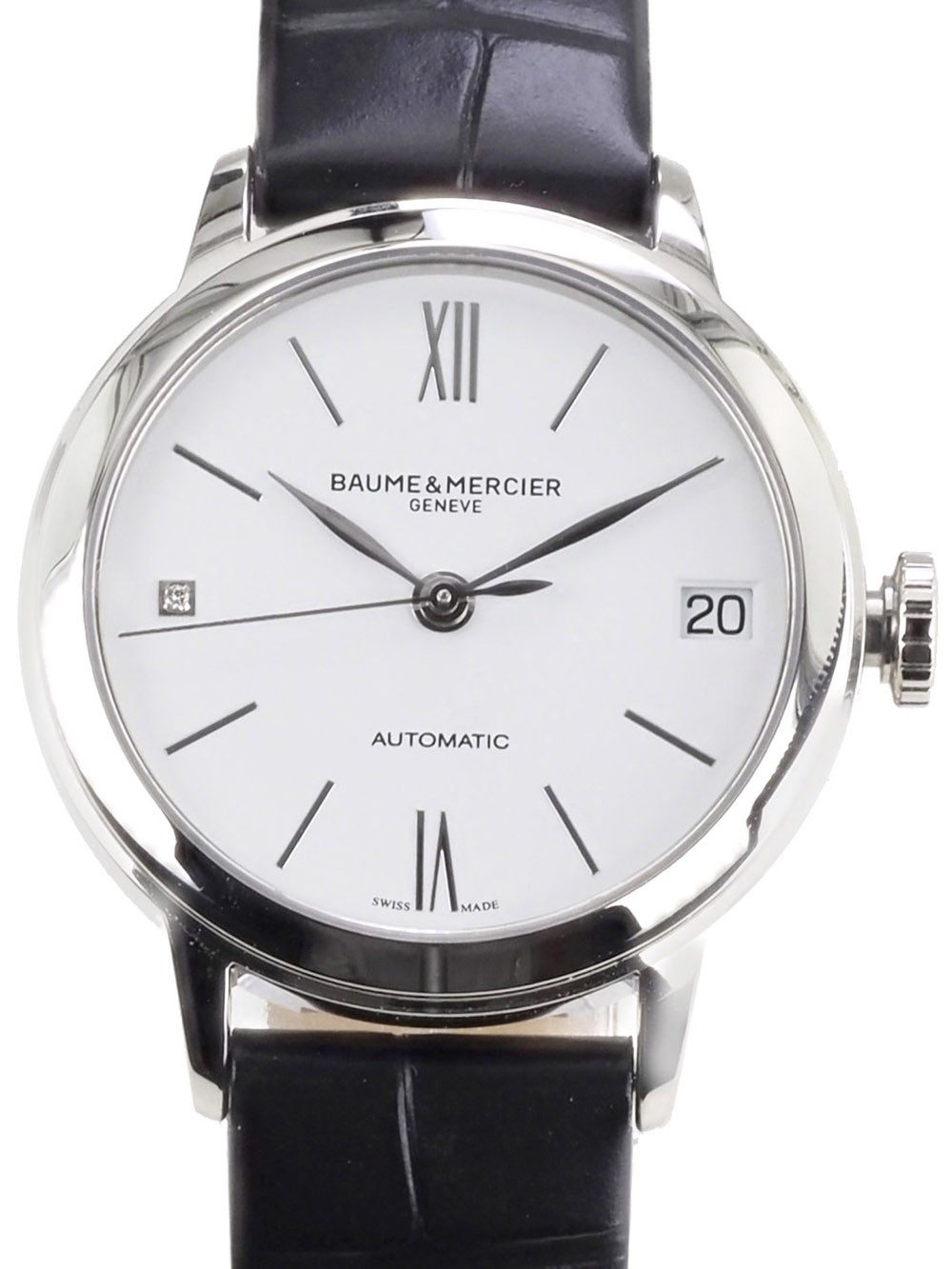 Baume & Mercier Automatikuhr Swiss Made Herren Uhr M0A10310 H Classima 40 mm Ø Classima, Glasboden