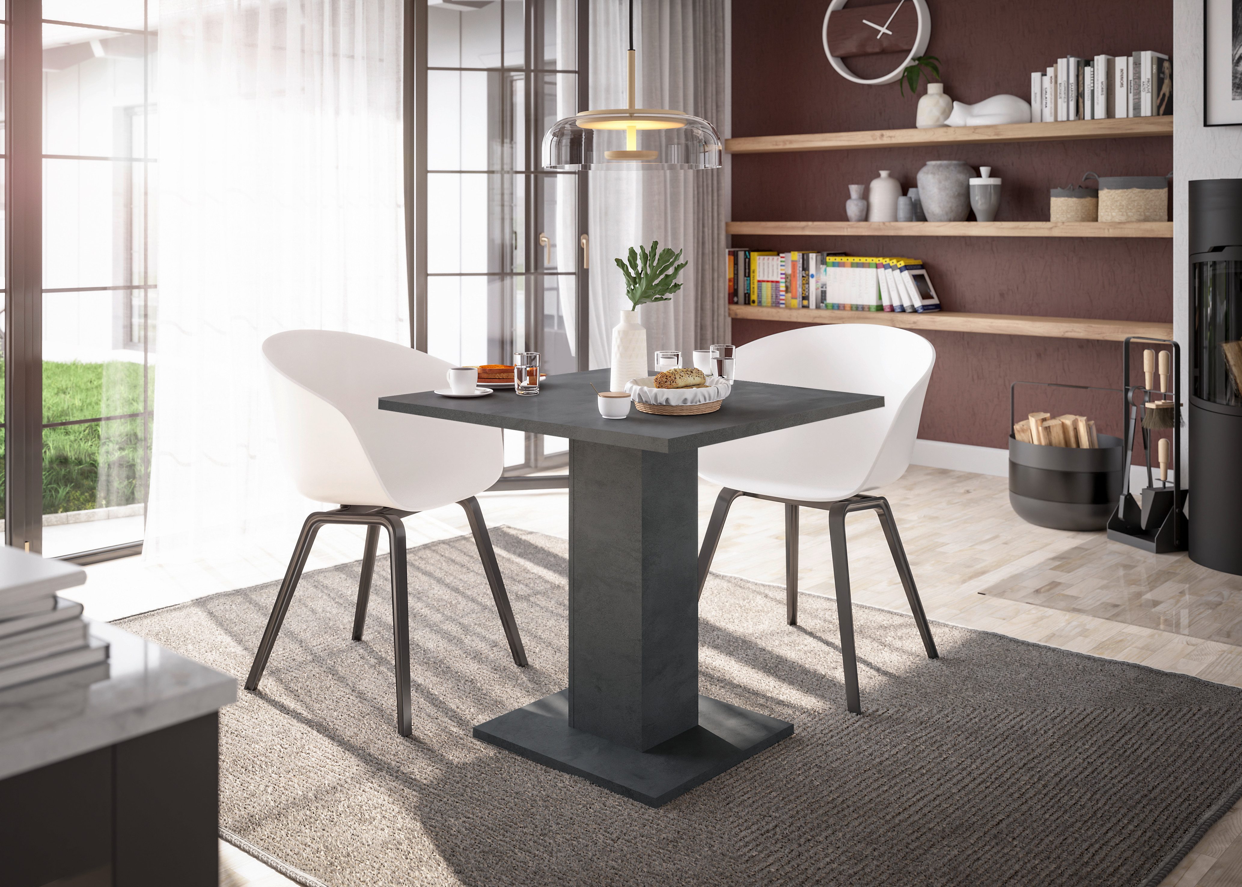 möbel-direkt.de Esstisch Esstisch 80/80 Tip günstig online kaufen