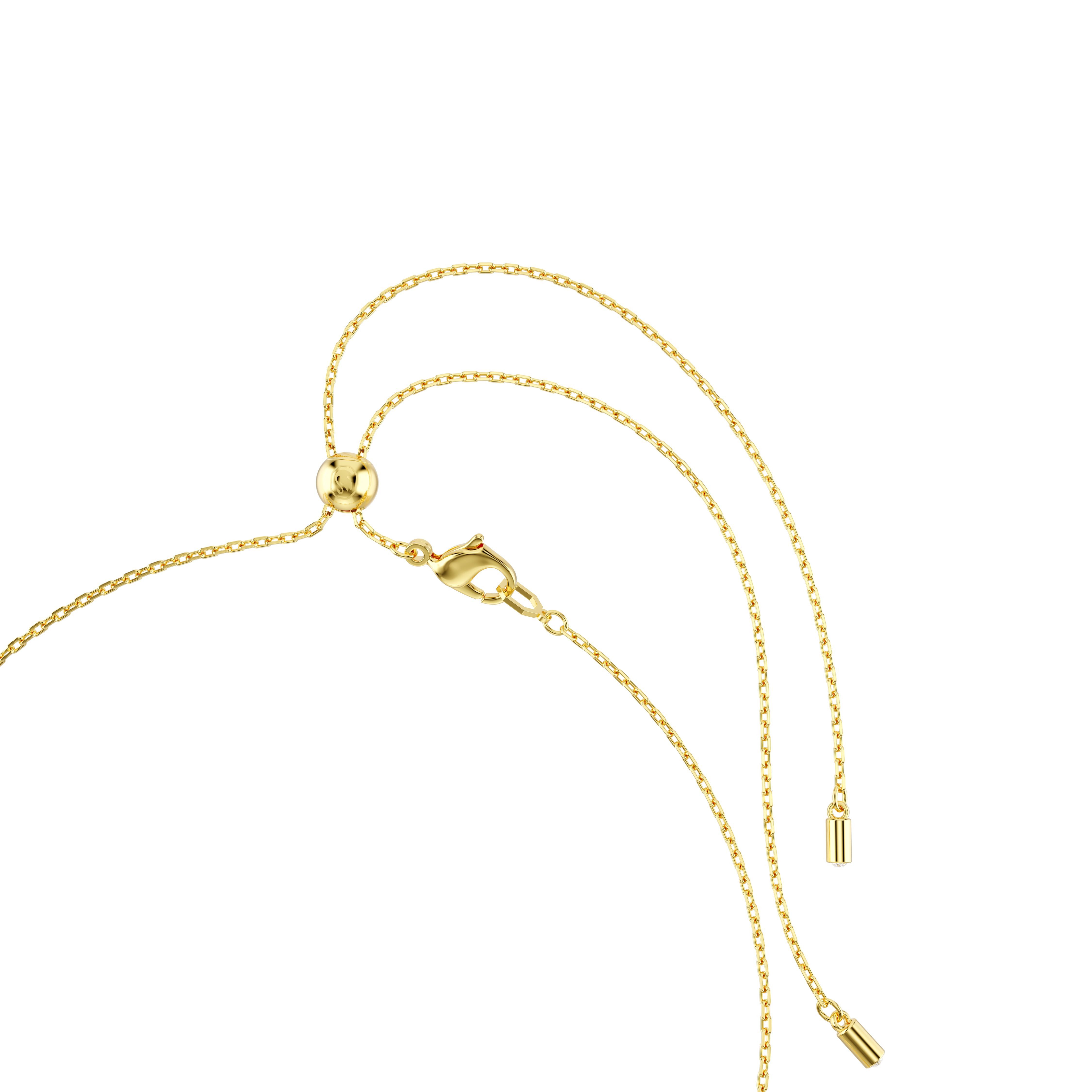 Swarovski Goldkette blau...