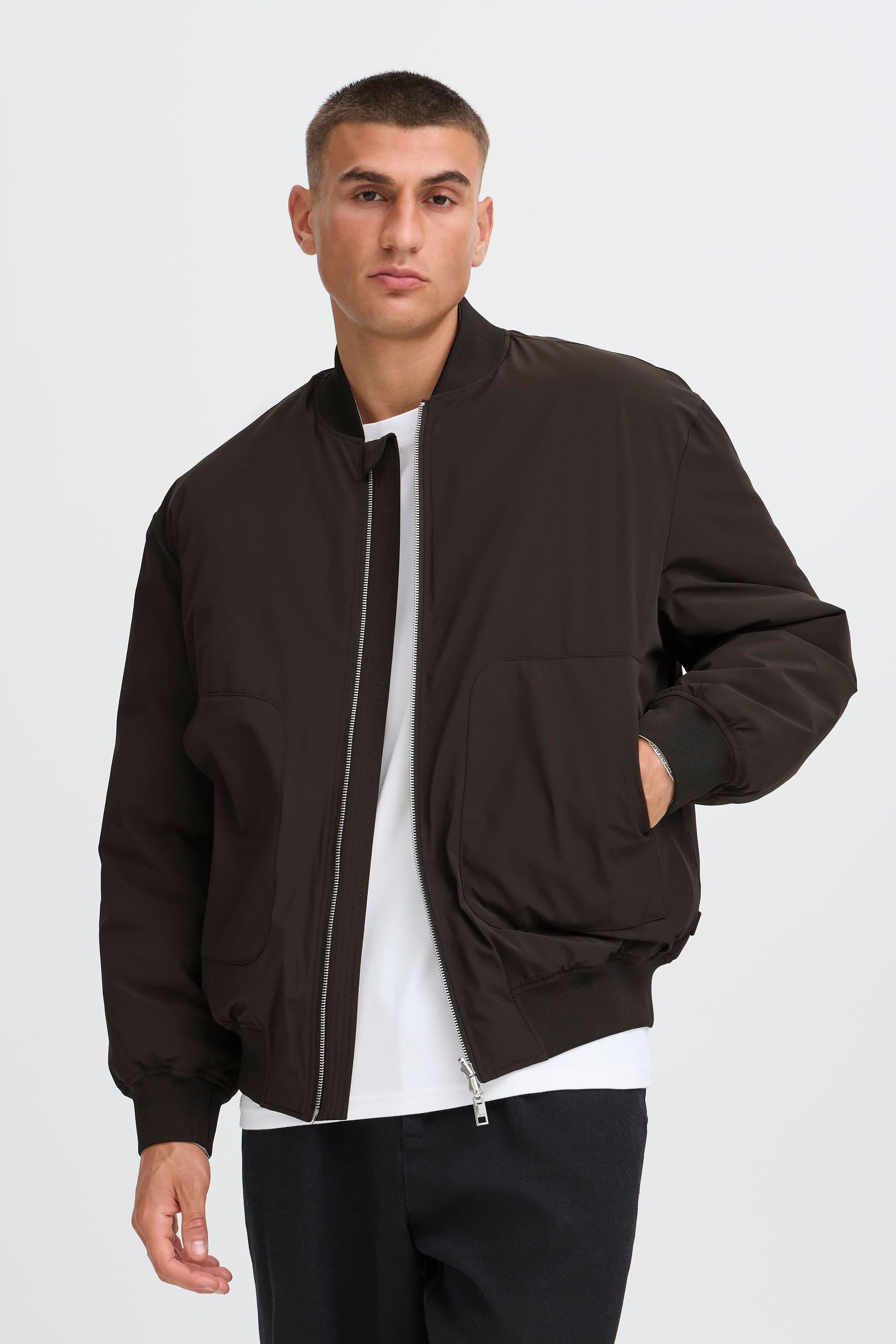 !Solid Bomberjacke SDROMEO BOMBER Vielseitige Bomberjacke mit Wendefunktion