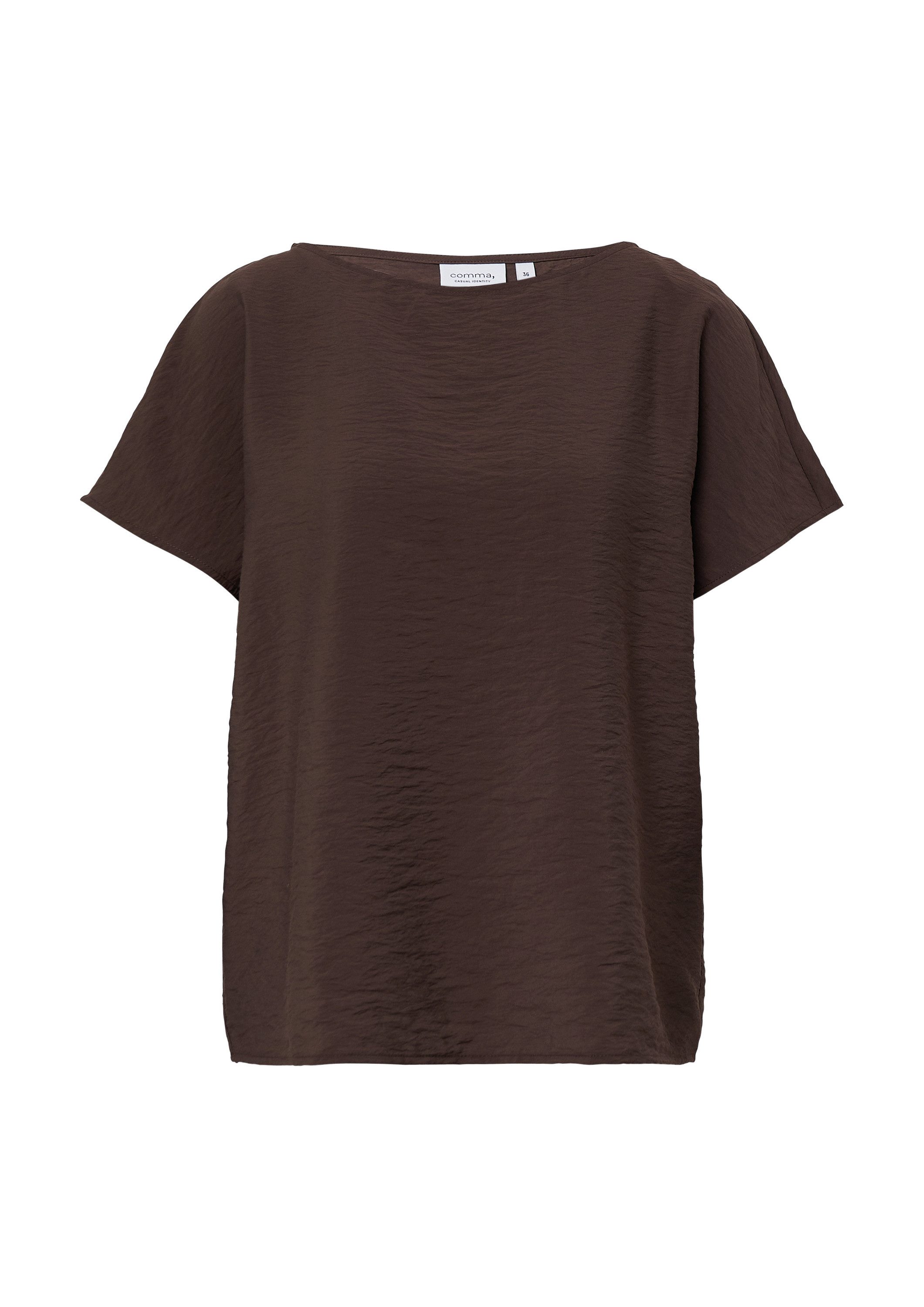 comma Kurzarmbluse Bluse (1-tlg) günstig online kaufen