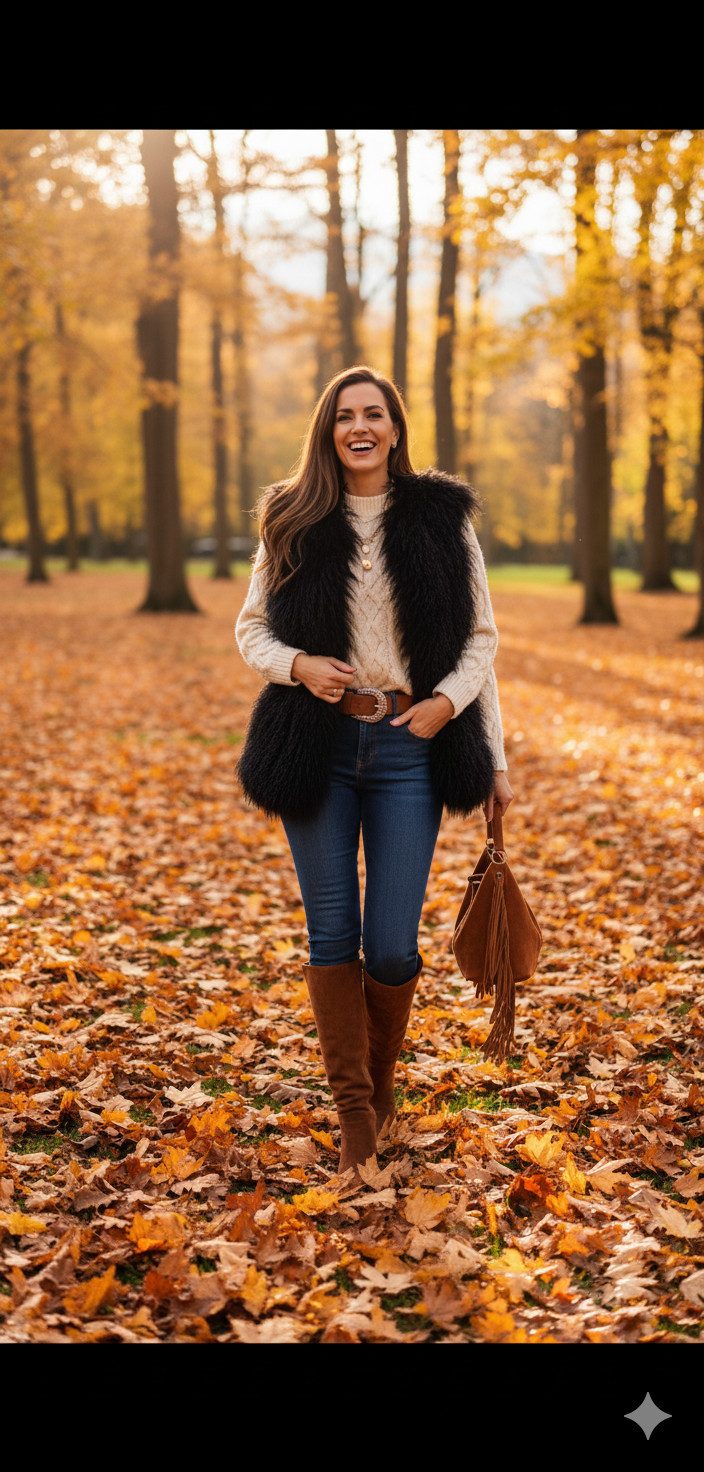 LIRA Deko Fellweste Damen Pelzweste LUXUS mongolische Fellweste Tibetlamm Wintertrend 36 Uni, 100 % echtes Tibetlamm, weich & kuschelig, hochwertig