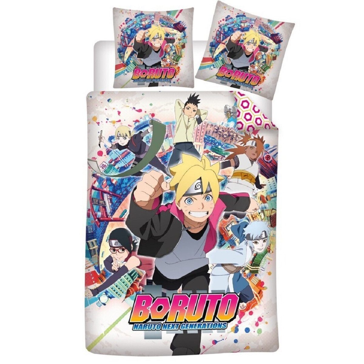 Boruto Bettwäsche Bettwäsche-Set 140x200 cm Bettbezug günstig online kaufen