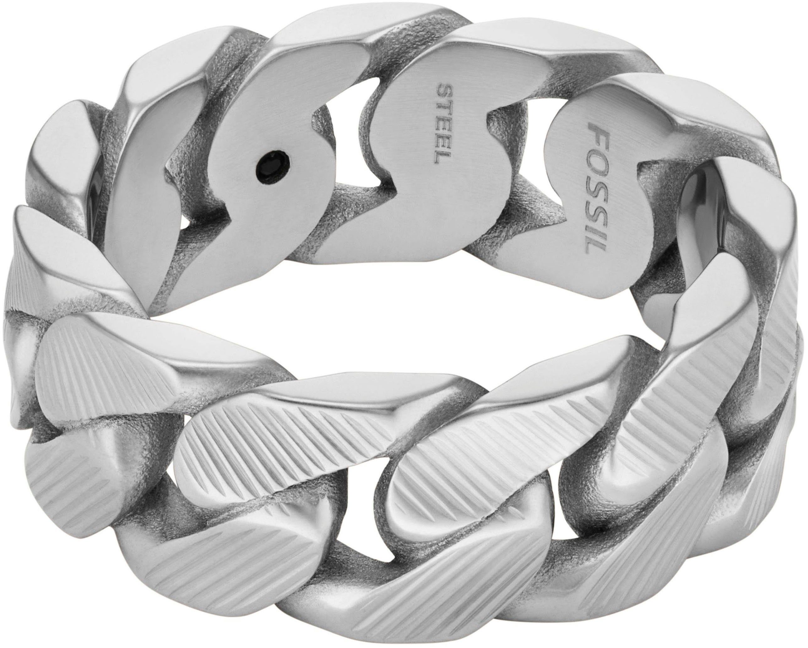 Fossil Fingerring Schmuck Geschenk Edelstahl Ring HARLOW