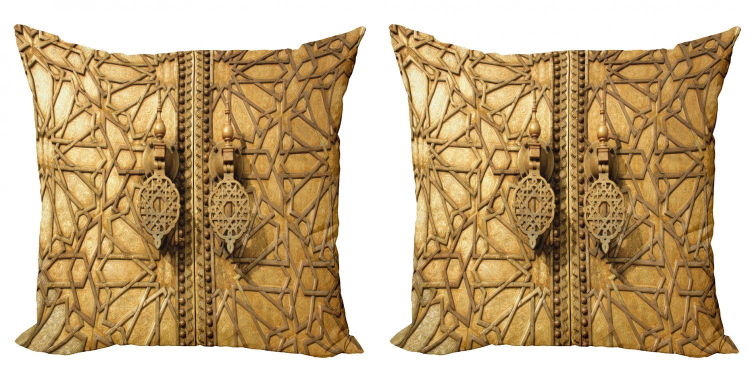 Kissenbezüge Modern Accent marokkanisch Königspalast (2 Stück), Marrakesch Abakuhaus Digitaldruck, Doppelseitiger