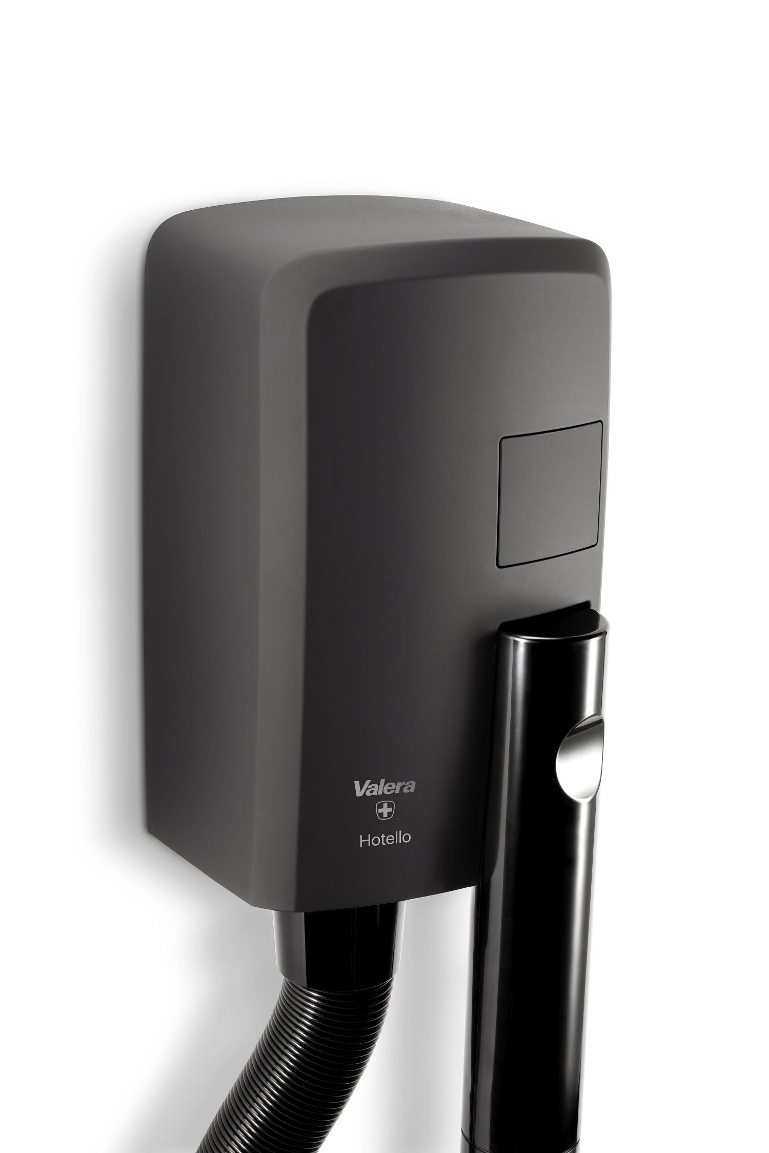 Valera Wandhaartrockner Valera Hotello Super AC 1400 W Schlauch-Wandhaartrockner Black Edition, Direkt- oder Steckeranschluss