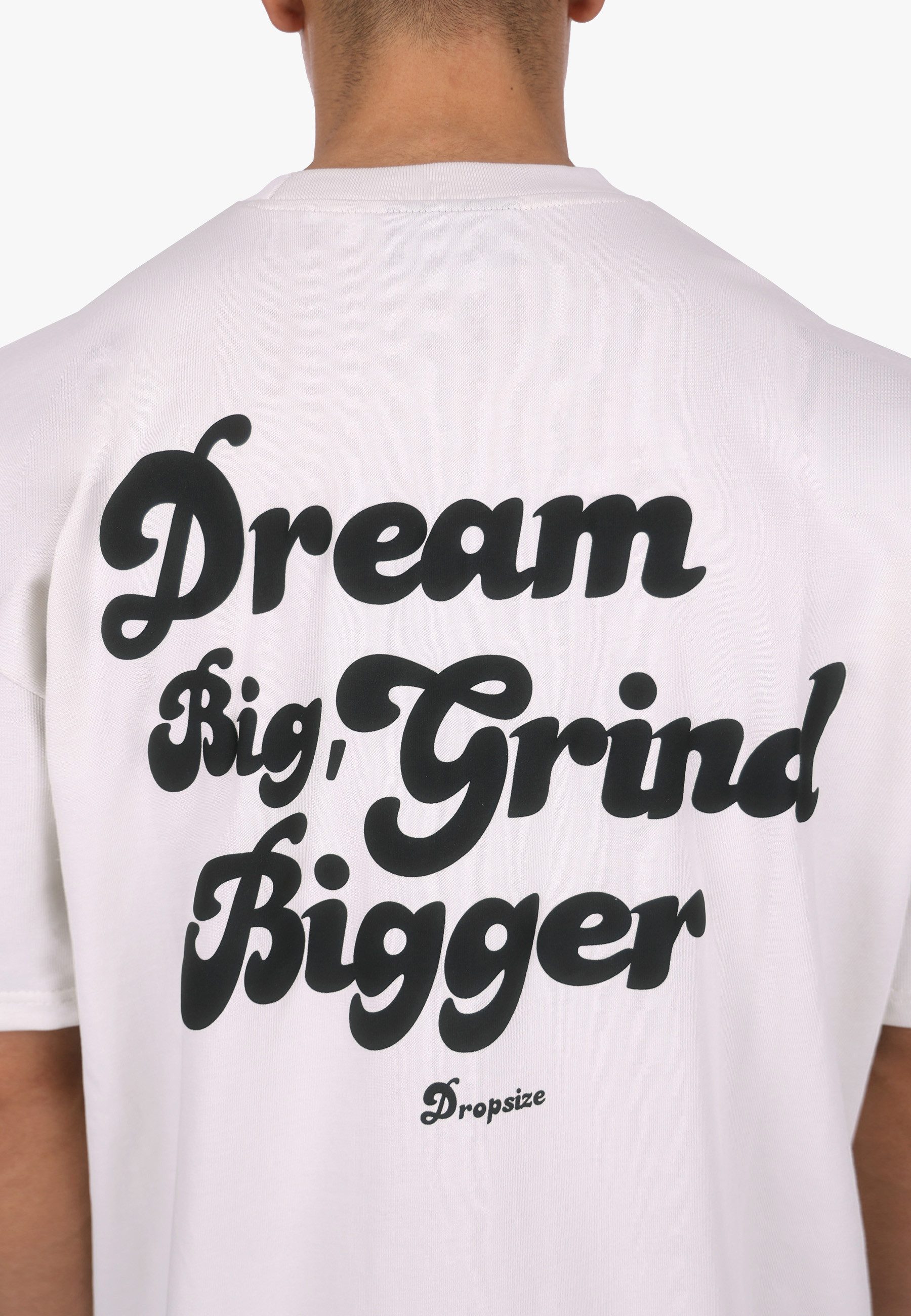 Dropsize T-Shirt Dropsize HEAVY OVERSIZED DREAM AND GRIND T-SHIRT (1-tlg)