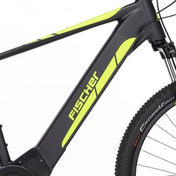 FISCHER Fahrrad E-Bike MONTIS 5.0i 504, 10 Gang, Kettenschaltung, Mittelmotor, 504 Wh Akku, Pedelec, Elektrofahrrad für Damen u. Herren, MTB, Mountainbike